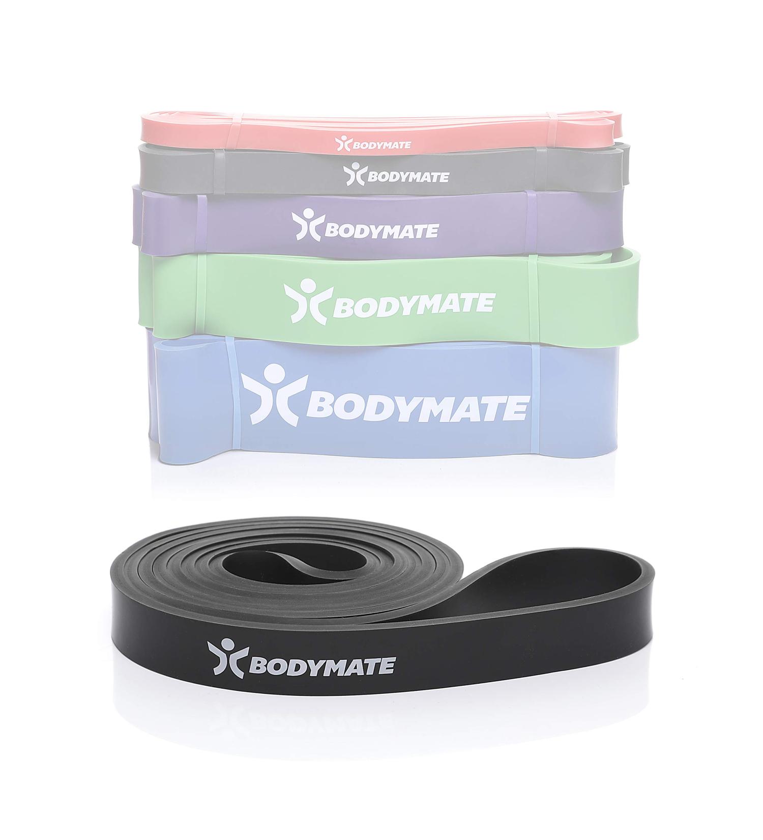 Bodymate Fitness Band 208 cm | Natural Latex Elastic Resistance Band for Strength Endurance & Flexibility | Ideal for Beginners & Professionals - Buy Online on GoSupps.com