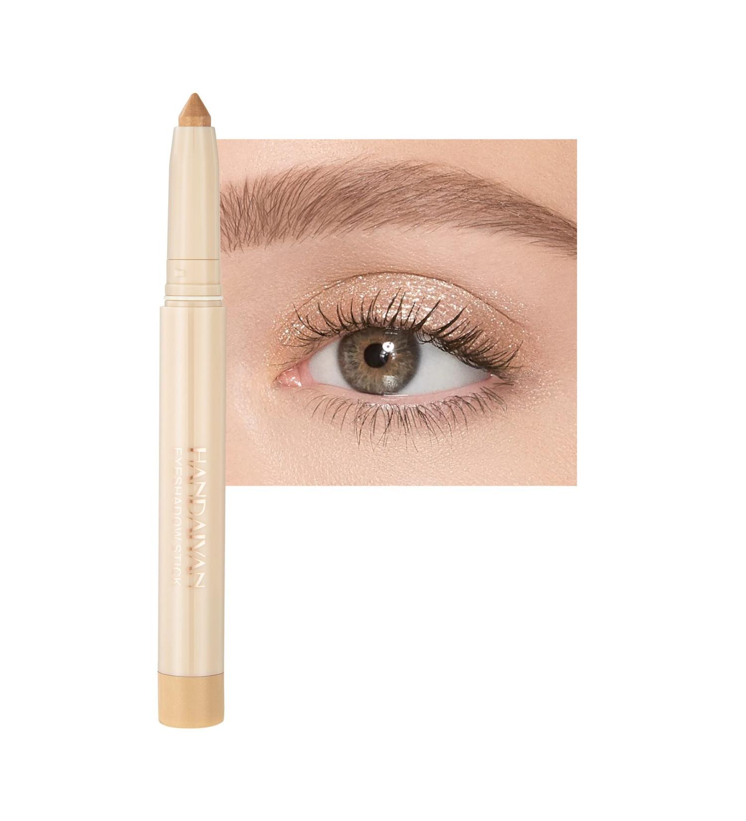 PICKX Cream Eyeshadow Stick Waterproof and color lasting eye shadow color-rich eyeshadow matte & pearlescent eyeshadow Fine-nib eyeshadow for detailed lines delicate and compact suitable for gift (13) - Buy Online on GoSupps.com