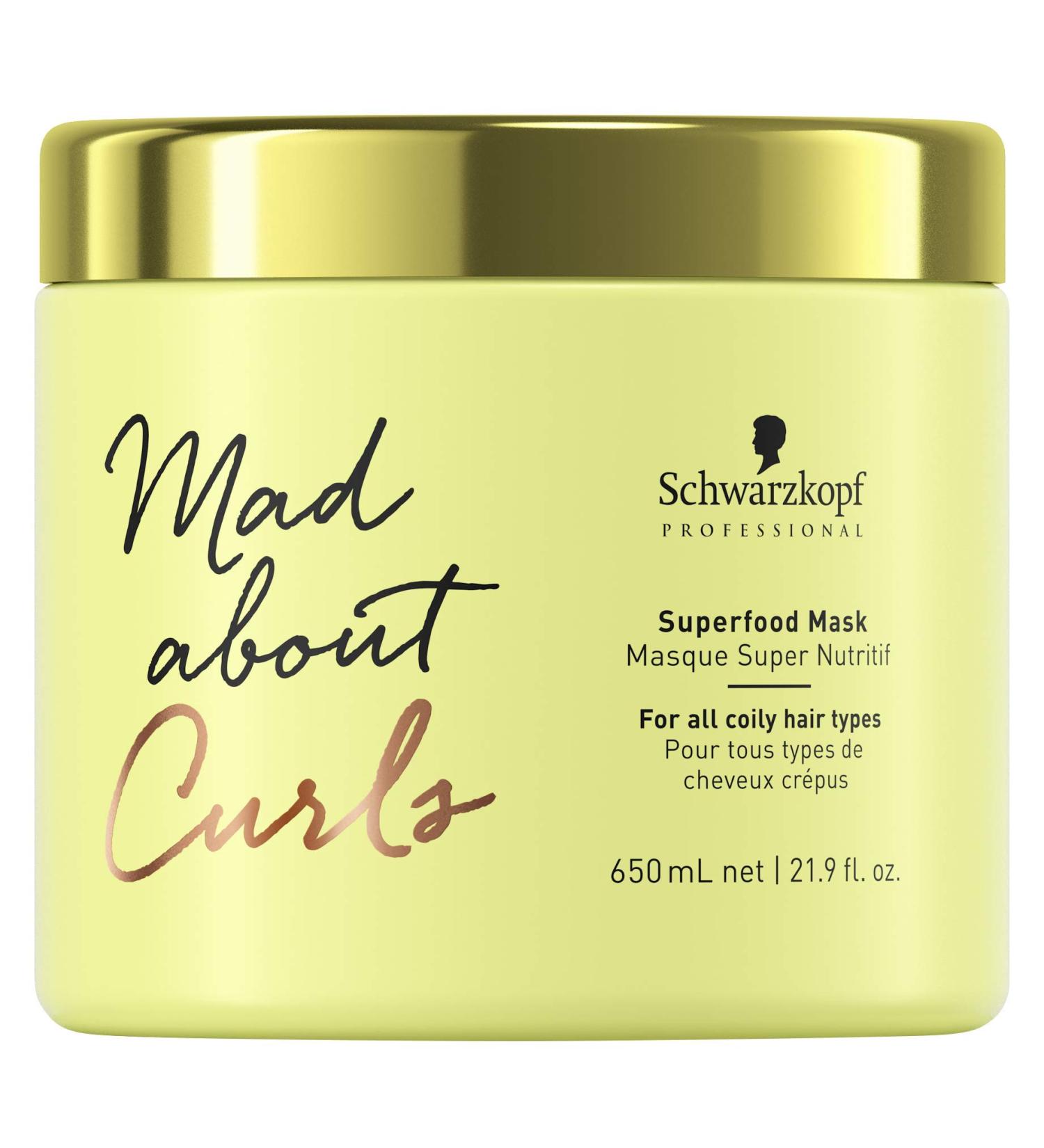 Schwarzkopf Professional Mad About Curls Superfood Mask 650ml
