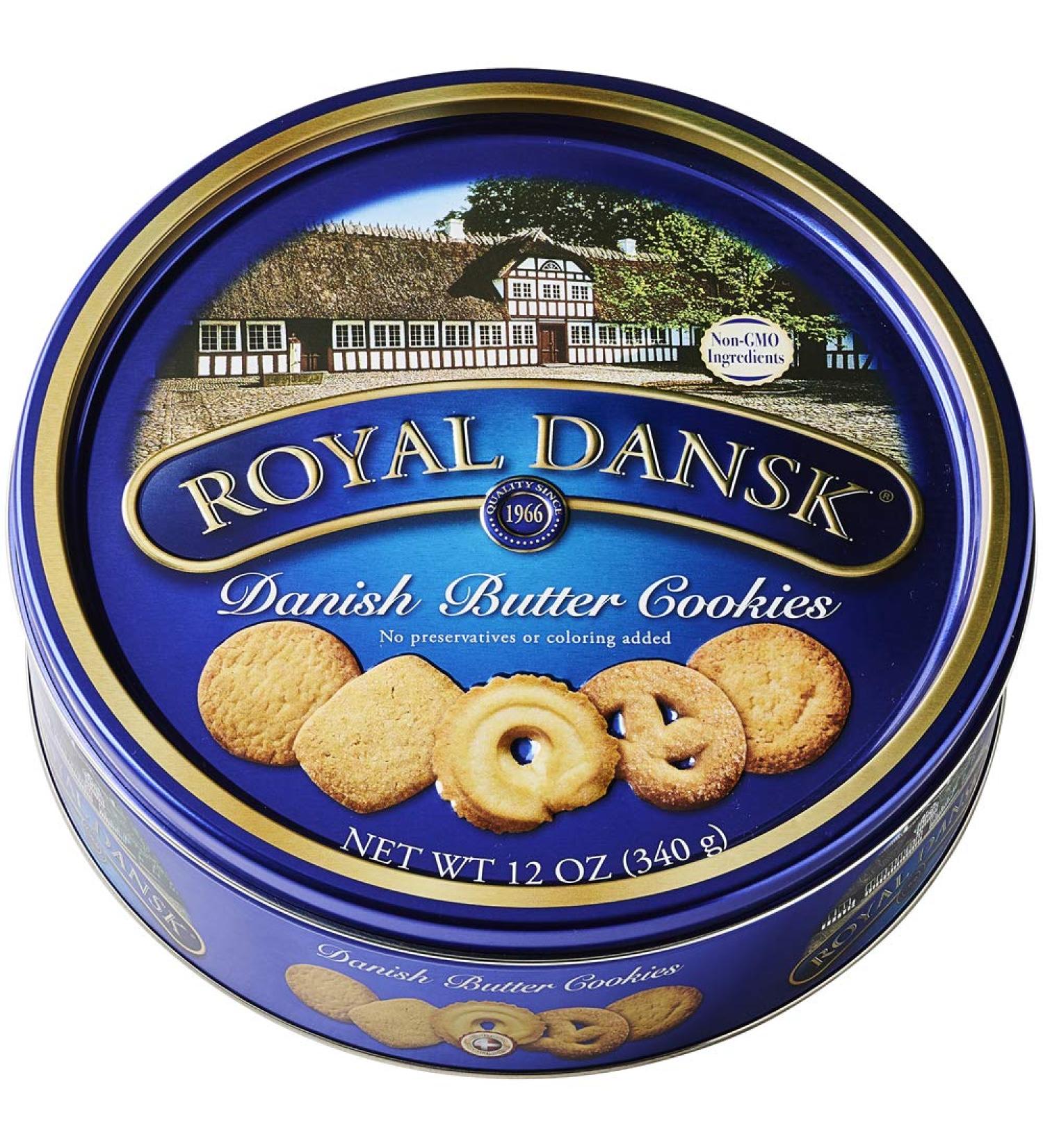 Royal Dansk Danish Cookie Selection 12 oz - No Preservatives, No Coloring - Buy Online on GoSupps.com