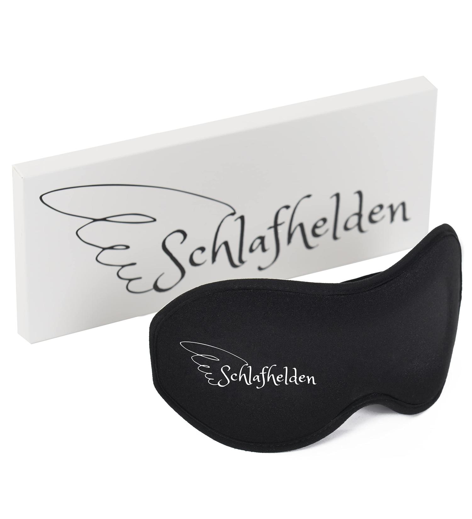 Sleep Heroes 3D Eye Mask & Storage Bag - Ultimate Light Blocking for Travel | Unisex Comfort - Buy Online on GoSupps.com