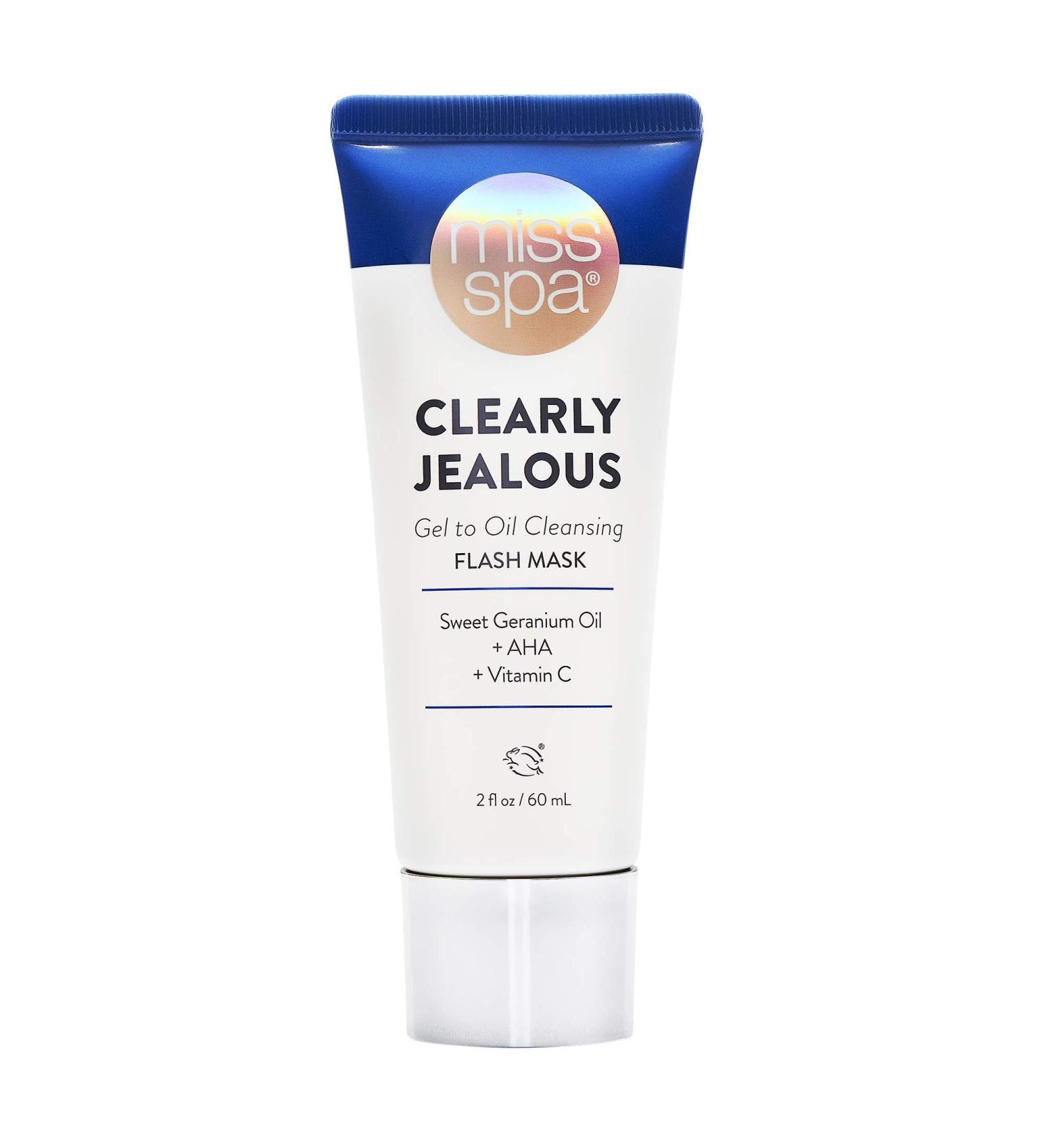 Buy MISS SPA Gel Cleansing Flash Face Mask - Vitamin C & AHA - Exfoliate Brighten Remove Make-up - 2 Oz | International Shipping - Buy Online on GoSupps.com