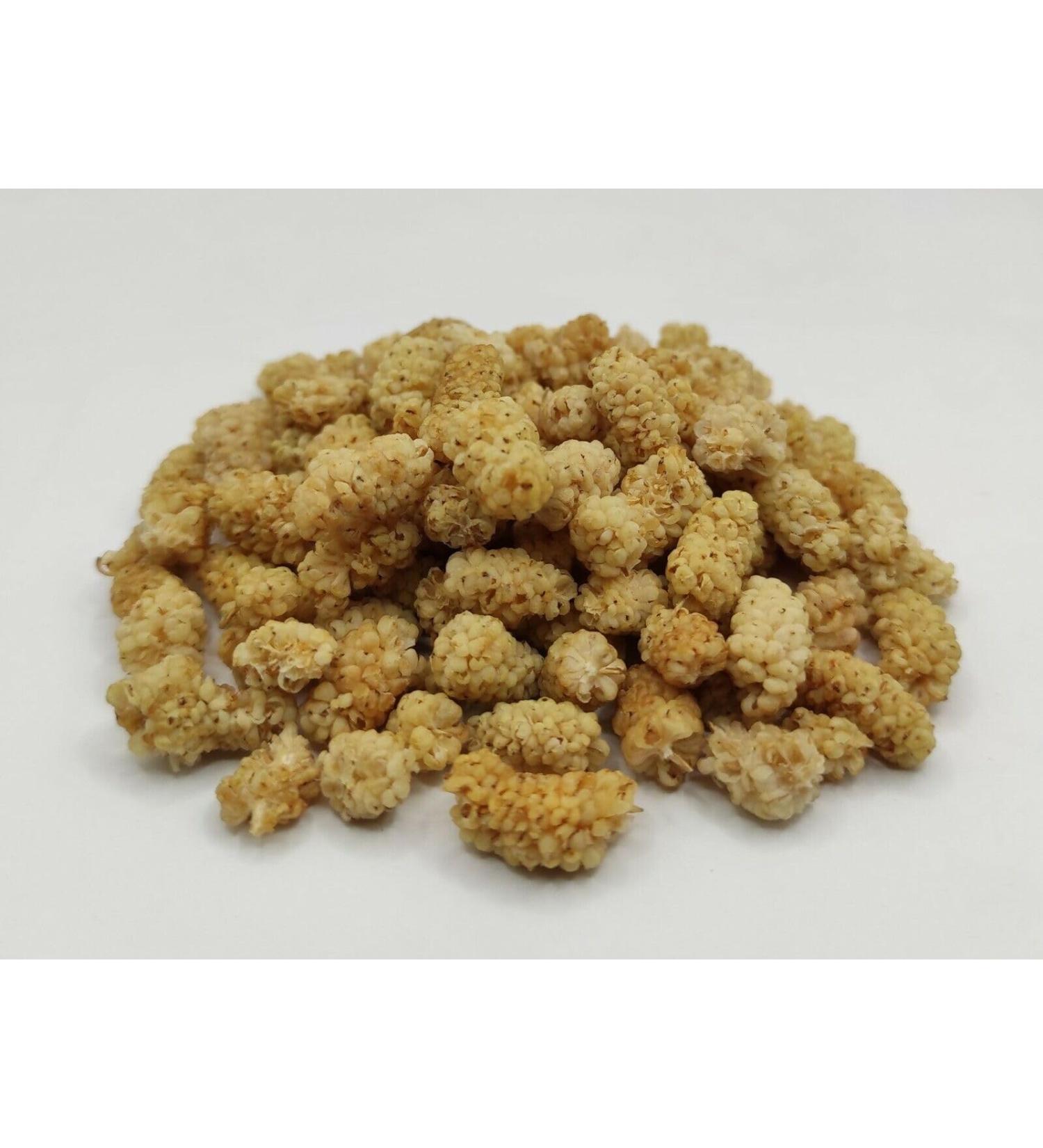 Dried Mulberry Sun Dried Whole Mulberry Vegan White Mulberry (1) 1.0 Kilograms