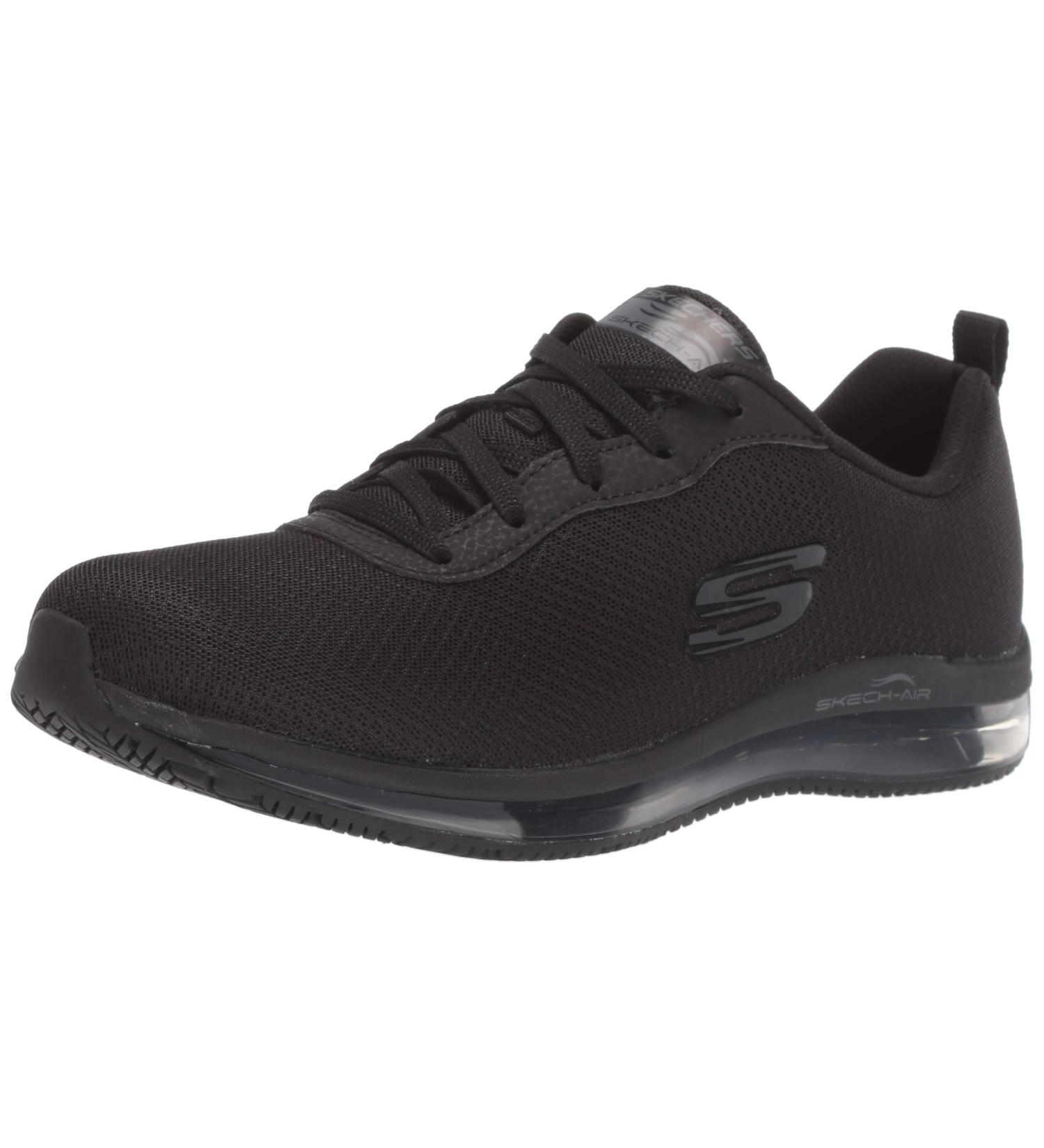 Skechers Women's Skech-Air Professional Shoe 9.5 Black - Comfort & Style for Health Care - Buy Online on GoSupps.com