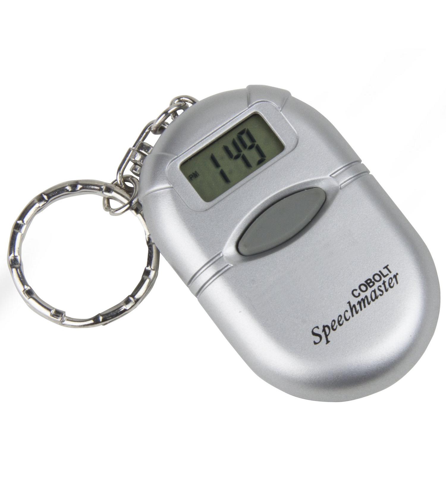 Ability Superstore Talking Keychain Silver