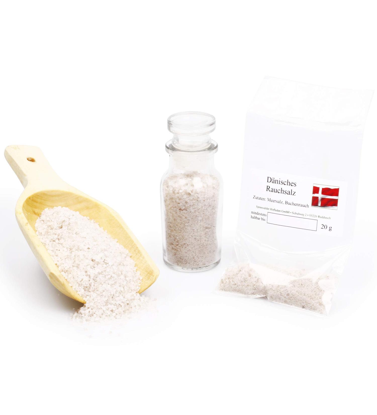  Feine W rze Danish smoked salt | vegan smoked gourmet salt | pure salt with no additives | 20 g - Buy Online on GoSupps.com