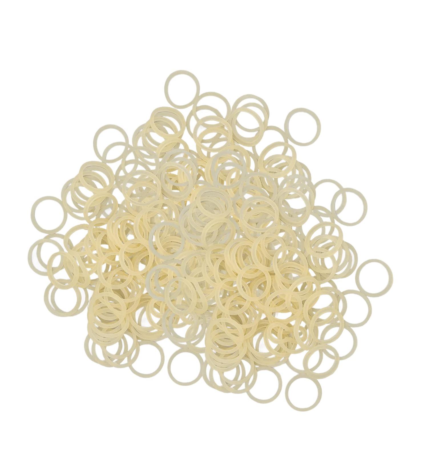 Buy 3/8 Inch 3.5 oz Orthodontic Rubber Bands - Portable Elastic Gap Bands for Teeth & Dog Grooming Top Knot - International Shipping Available - Buy Online on GoSupps.com