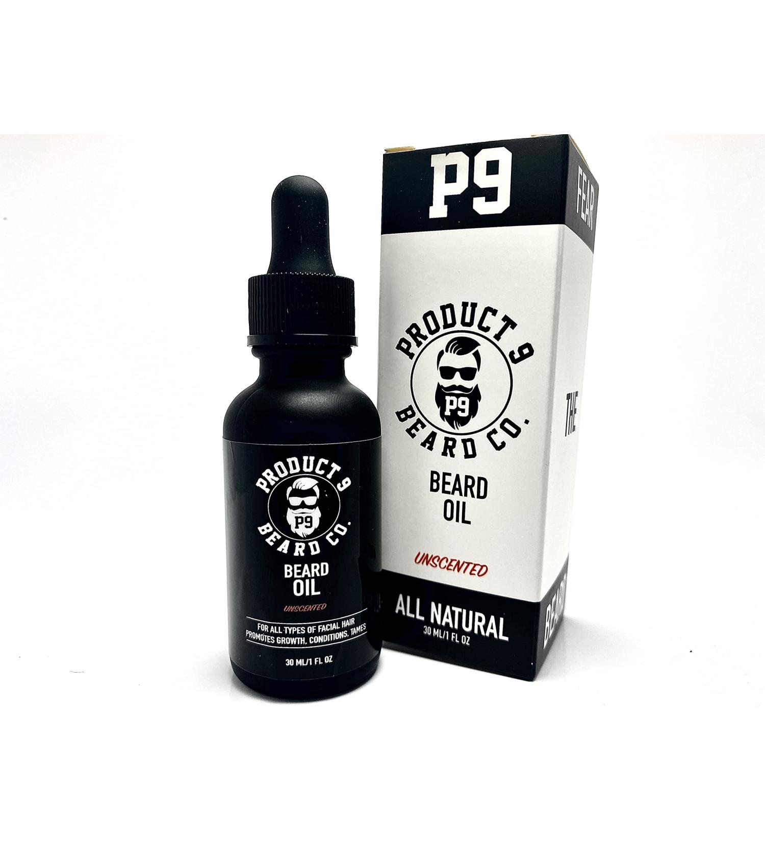 Beard Oil Conditioner Softens Strengthens Promotes Growth (Unscented)