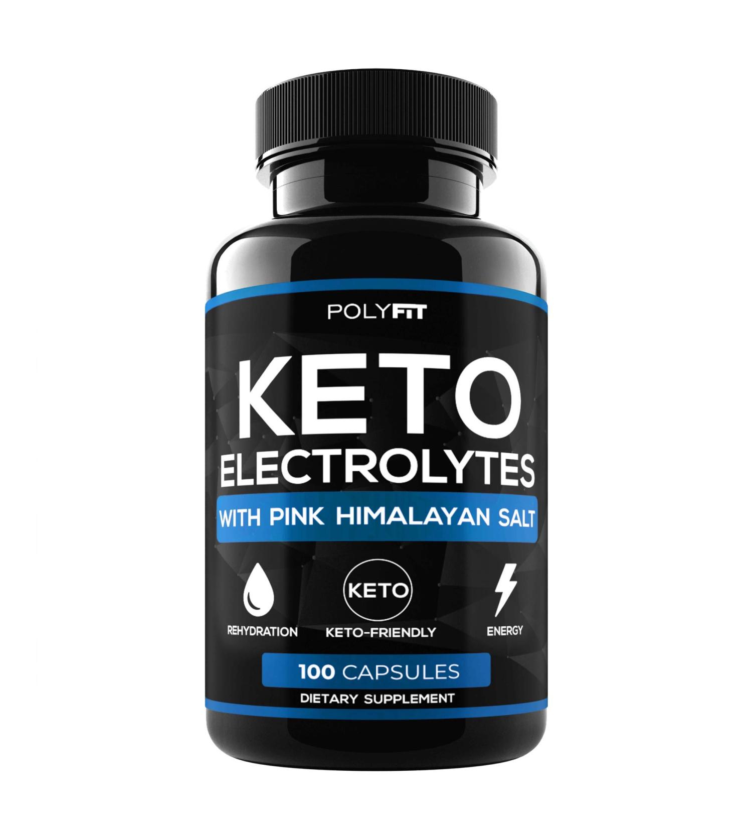 Keto Electrolytes Supplement - 100 Keto-Friendly Electrolyte Salt Tablets - Buy Online on GoSupps.com