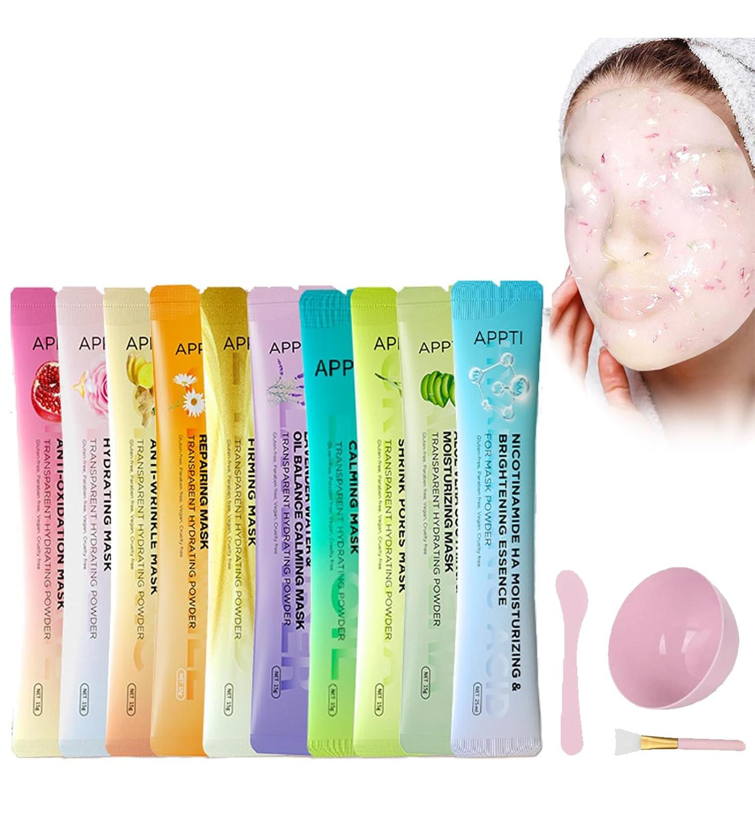 Soft jelly mask powder face mask peel-off powder face mask jelly mask powder for facial SPA modeling mask/clay/mud or home DIY gel mask for facial care - Buy Online on GoSupps.com