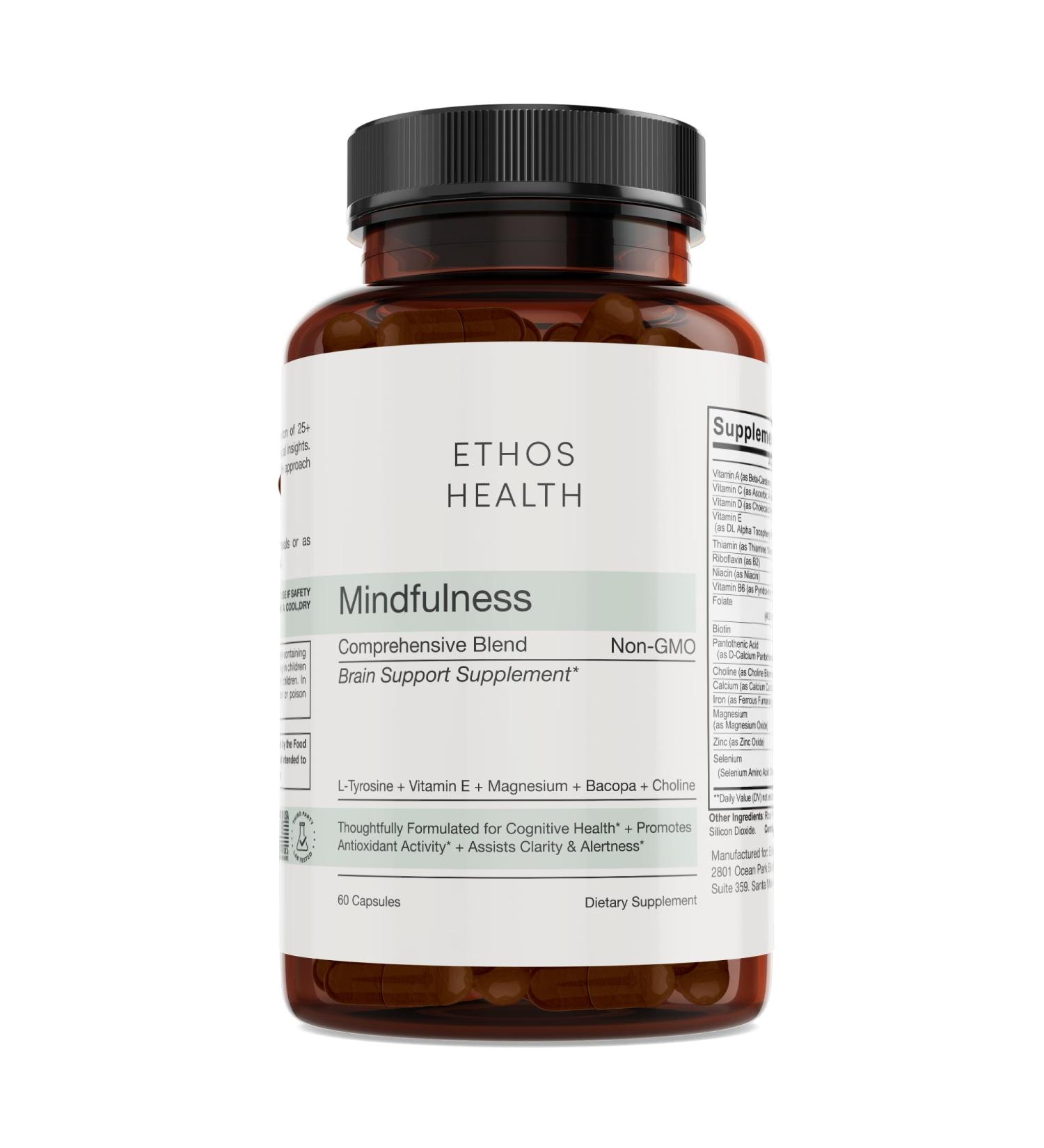 Dr. Scott's Advanced Brain & Focus Supplement Nootropic with Vitamins Minerals GABA Bacopa & Huperzine A Memory Clarity & Cognitive Support Non-GMO Soy-Free 60 Capsules - Buy Online on GoSupps.com