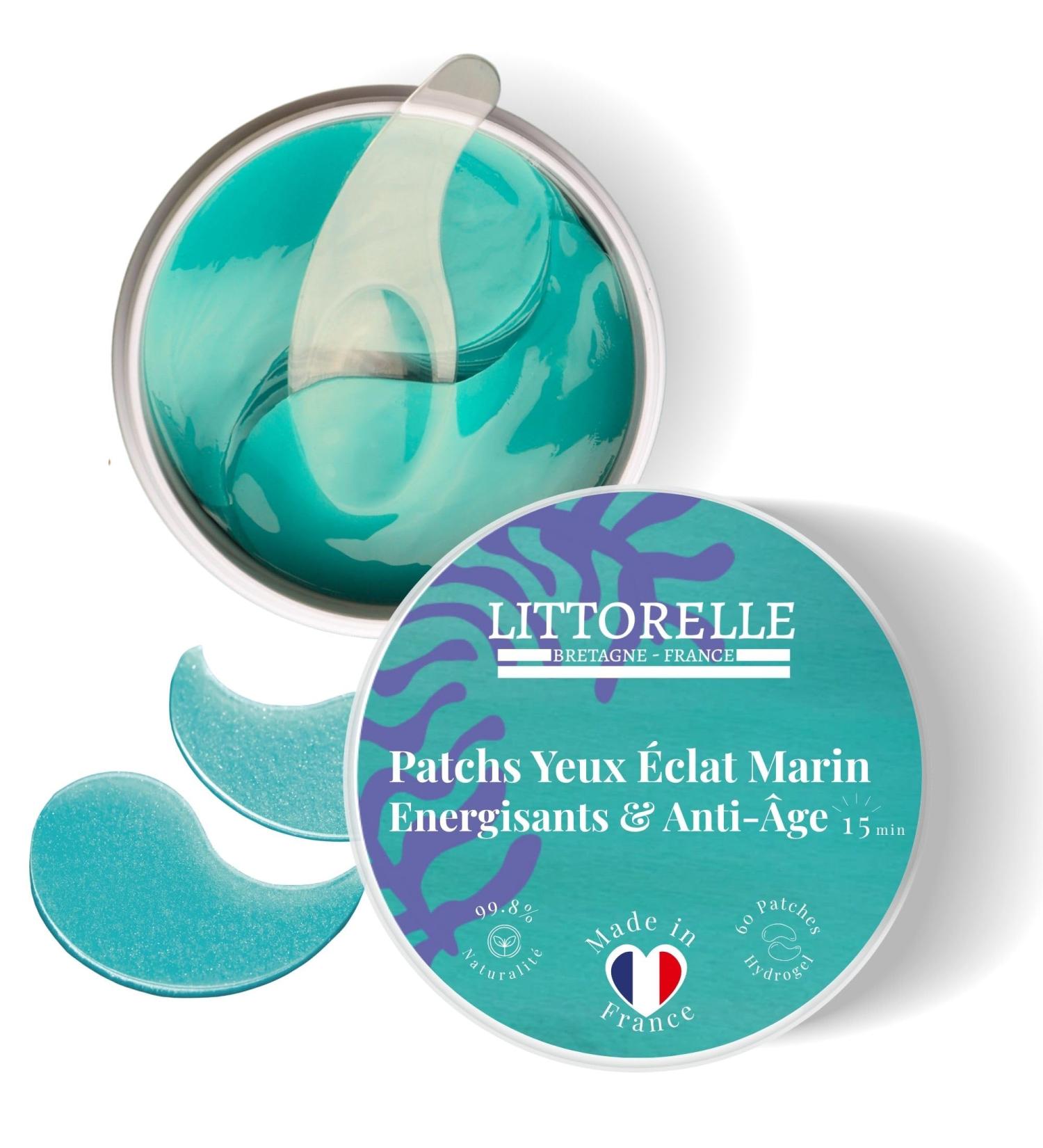 Patchs Yeux Hydrogel Hydratants Anti-Cernes & Anti- ge 60 Patchs (30 Paires) Fabriqu s en France Soin Contour des Yeux Lissant Energisant & Illuminant 99 8% Naturels & V gan - Buy Online on GoSupps.com