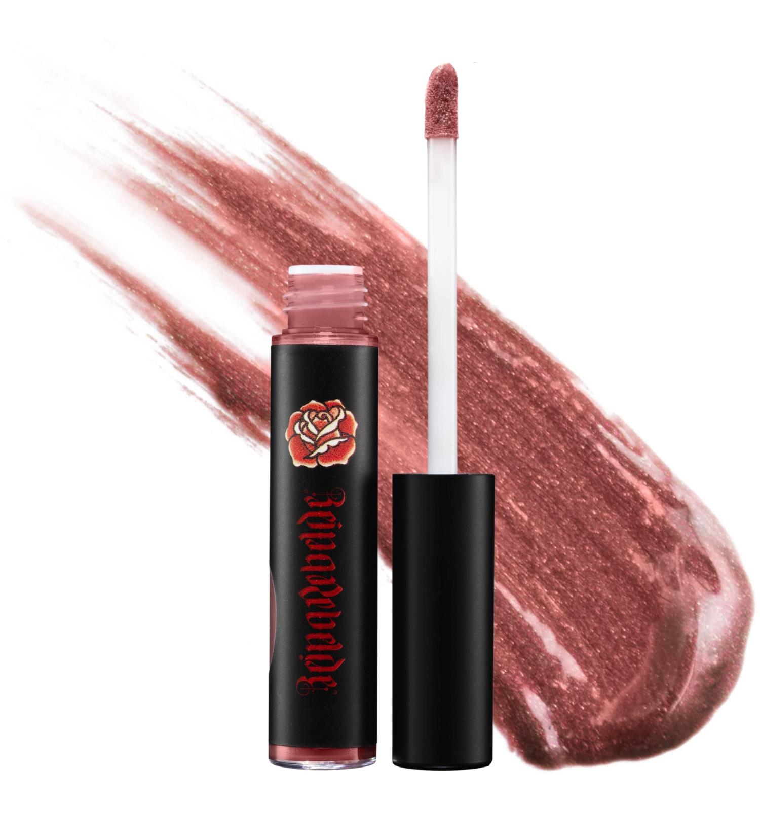 REINA REBELDE Virgencita Lip Brilliance - Light Pink High Shine Lip Gloss | Long-Lasting Moisturizing Non-Sticky & Cruelty-Free - Buy Online on GoSupps.com