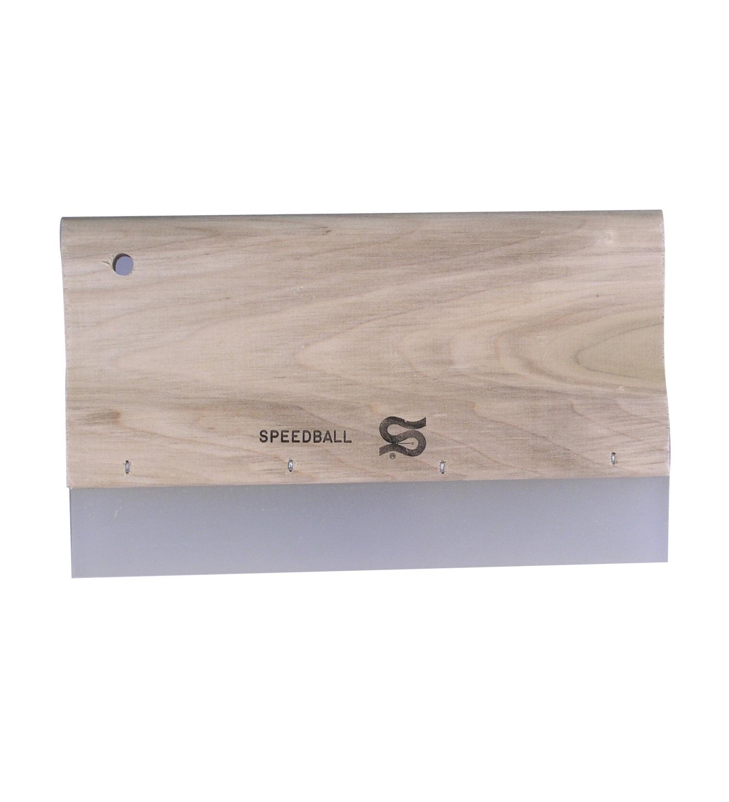 Speedball Urethane Squeegee  10-Inch for Silk Screen Printing Graphics on Paper  Cardboard  and Wood