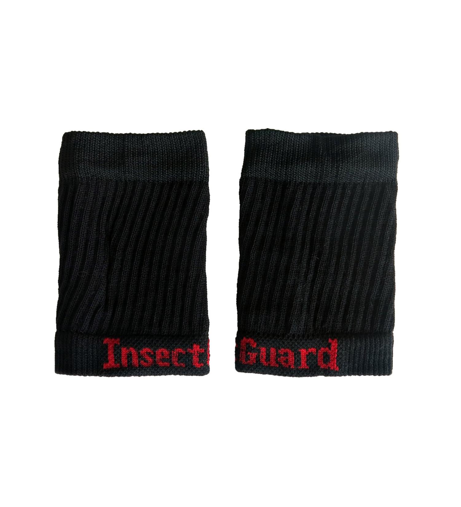 InsectGuard Permethrin Tick Gaiters/Sleeves - Insect Repellent for Mosquitoes, Flies, Chiggers - Long Pair (Black) - Buy Online on GoSupps.com