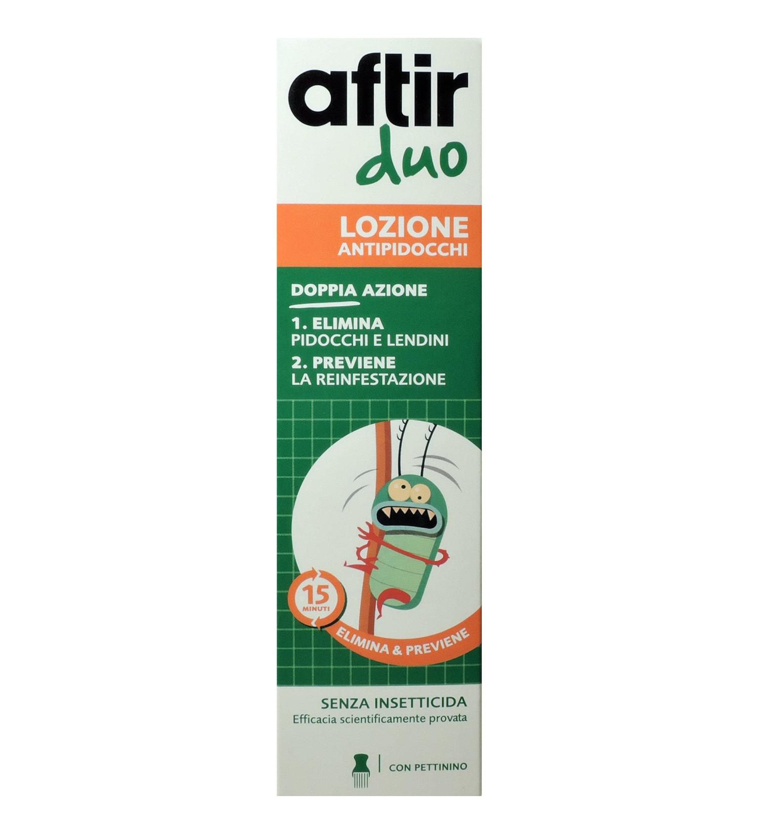 Aftir Duo Double Action Lice Lotion 100ml