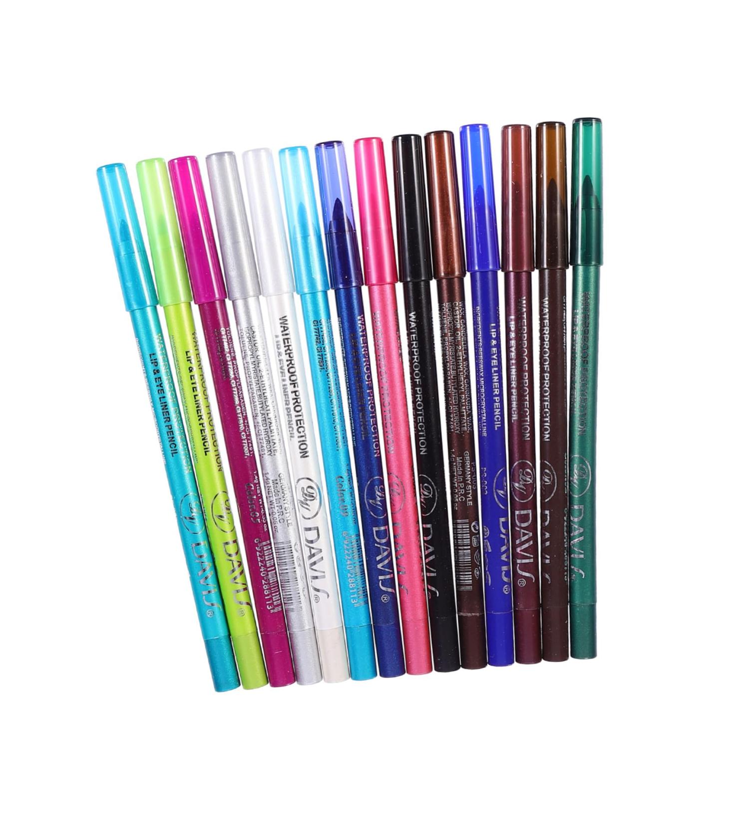FOYTOKI 14pcs Eyeshadow Pencil Set Eye Makeup Accessory Eyeliner Pencil Cosmetic Accessories Girl Eye Liner Drawing Pencil Eyeliner Drawing Tool Makeup Pencil Eye Lining Tool - Buy Online on GoSupps.com