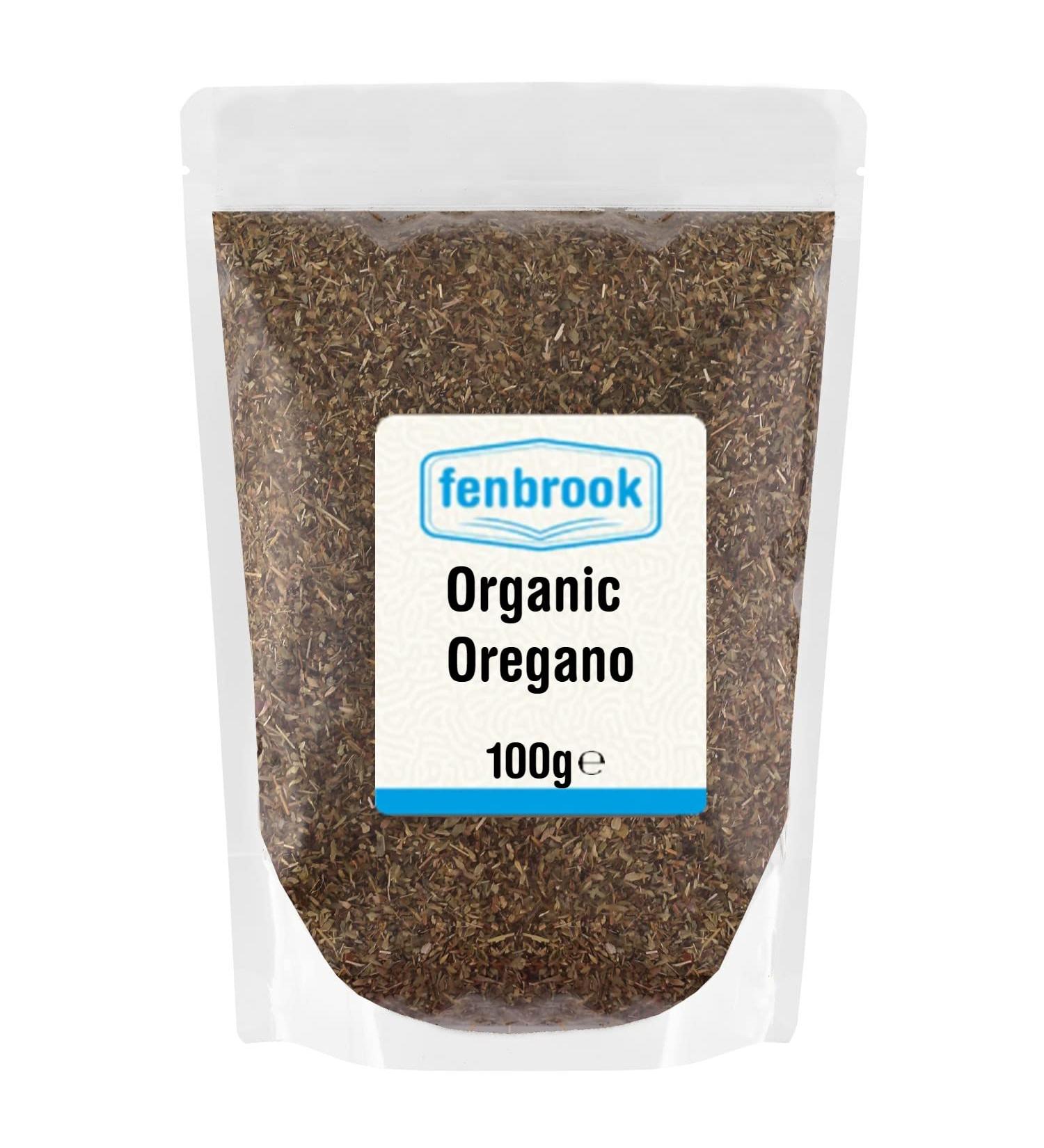 Organic Oregano 100g | Certified Organic by Fenbrook Organic - Buy Online on GoSupps.com