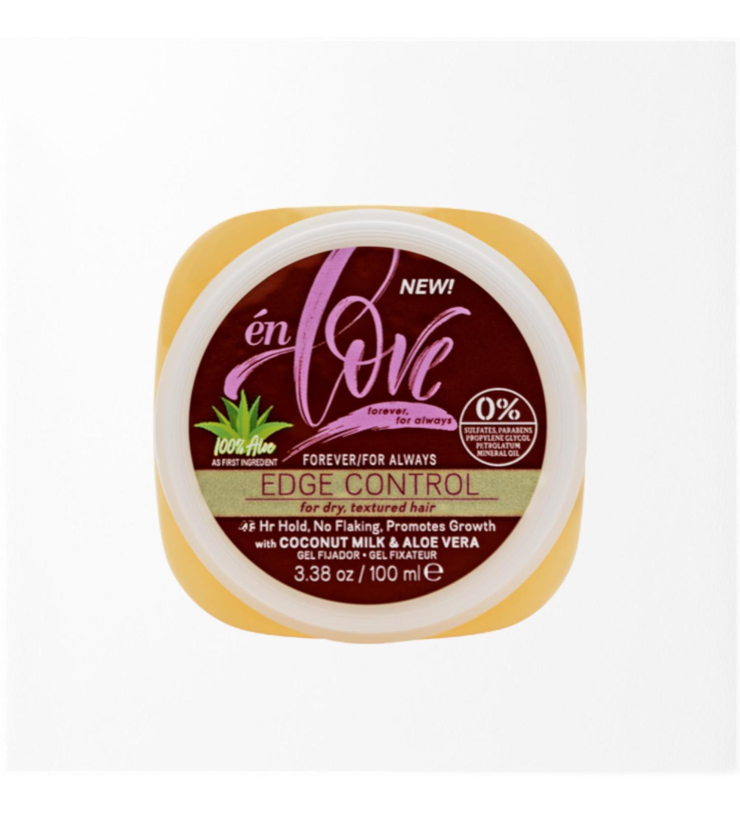Forever for Always Edge Control Hair Gel - Natural Coconut Milk Aloe Vera & Argan Oil | 48 Hour Hold | No Flaking | Braid & Locs Gel | 3.38oz - Buy Online on GoSupps.com