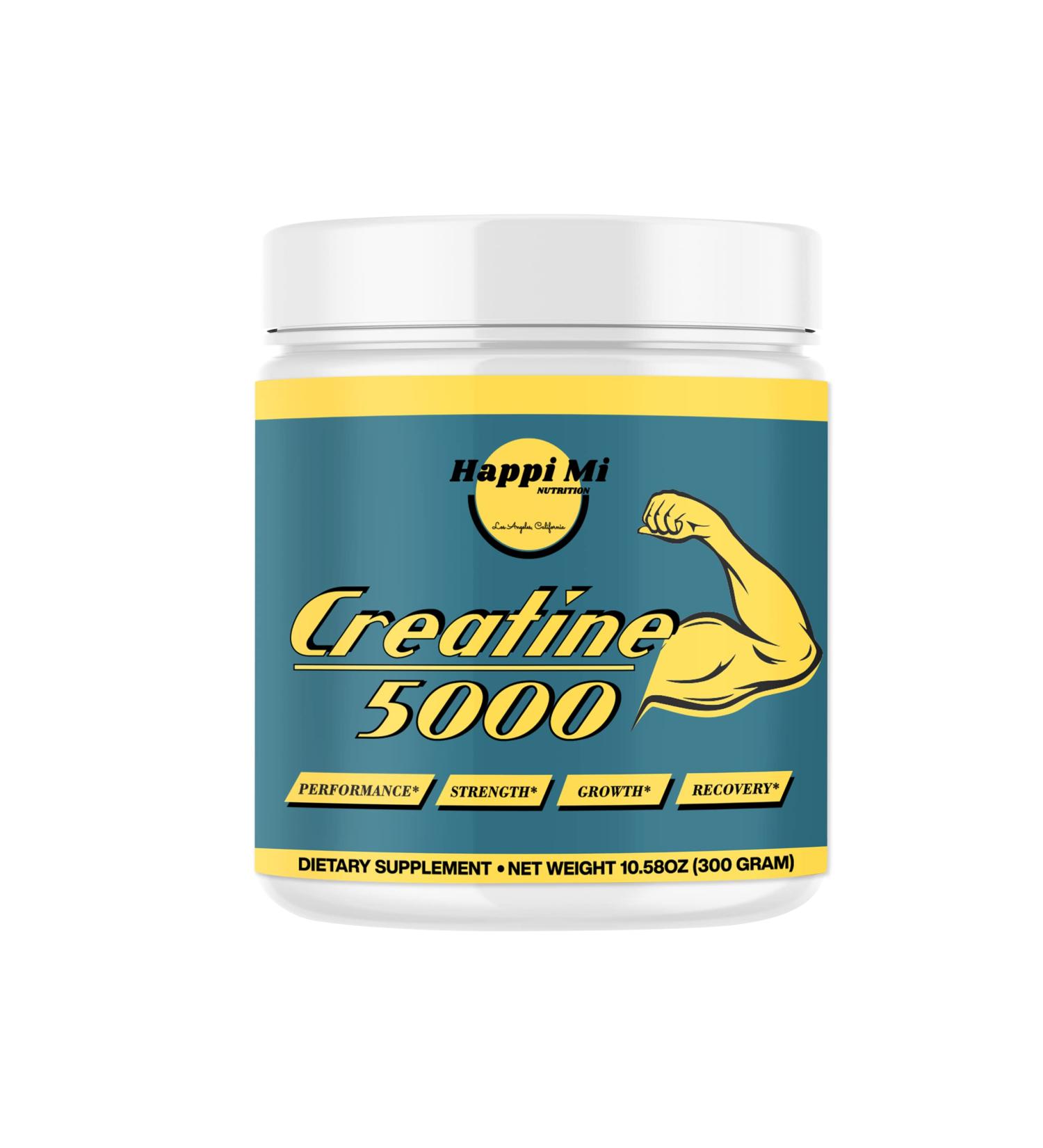 Micronized Creatine Monohydrate Powder - Unflavored 300g | Enhance Performance & Recovery | 5000mg per Serving | 60 Servings - Buy Online on GoSupps.com