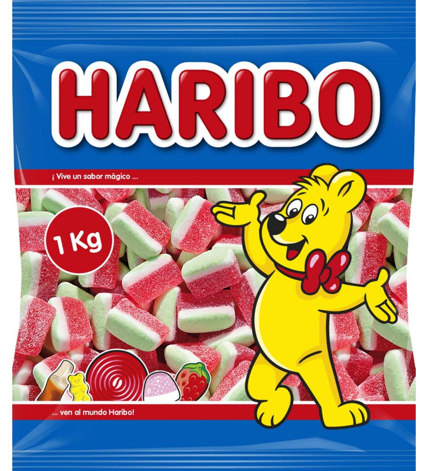Haribo Wassermelone 1 kg - Delicious Watermelon Gummies - Buy Online Worldwide - Buy Online on GoSupps.com
