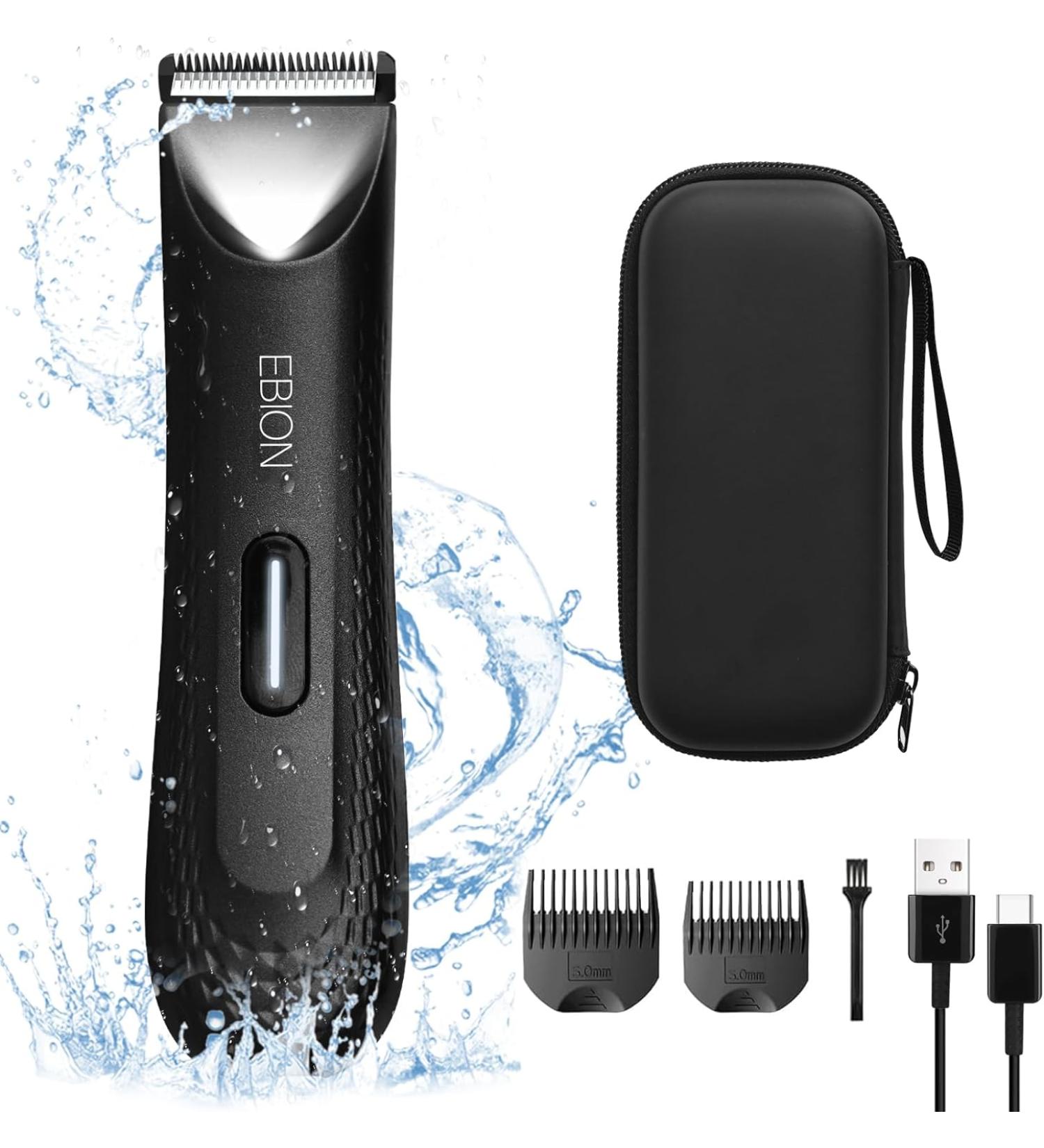 EBION Body Hair Trimmer Men - Black - Buy Online on GoSupps.com