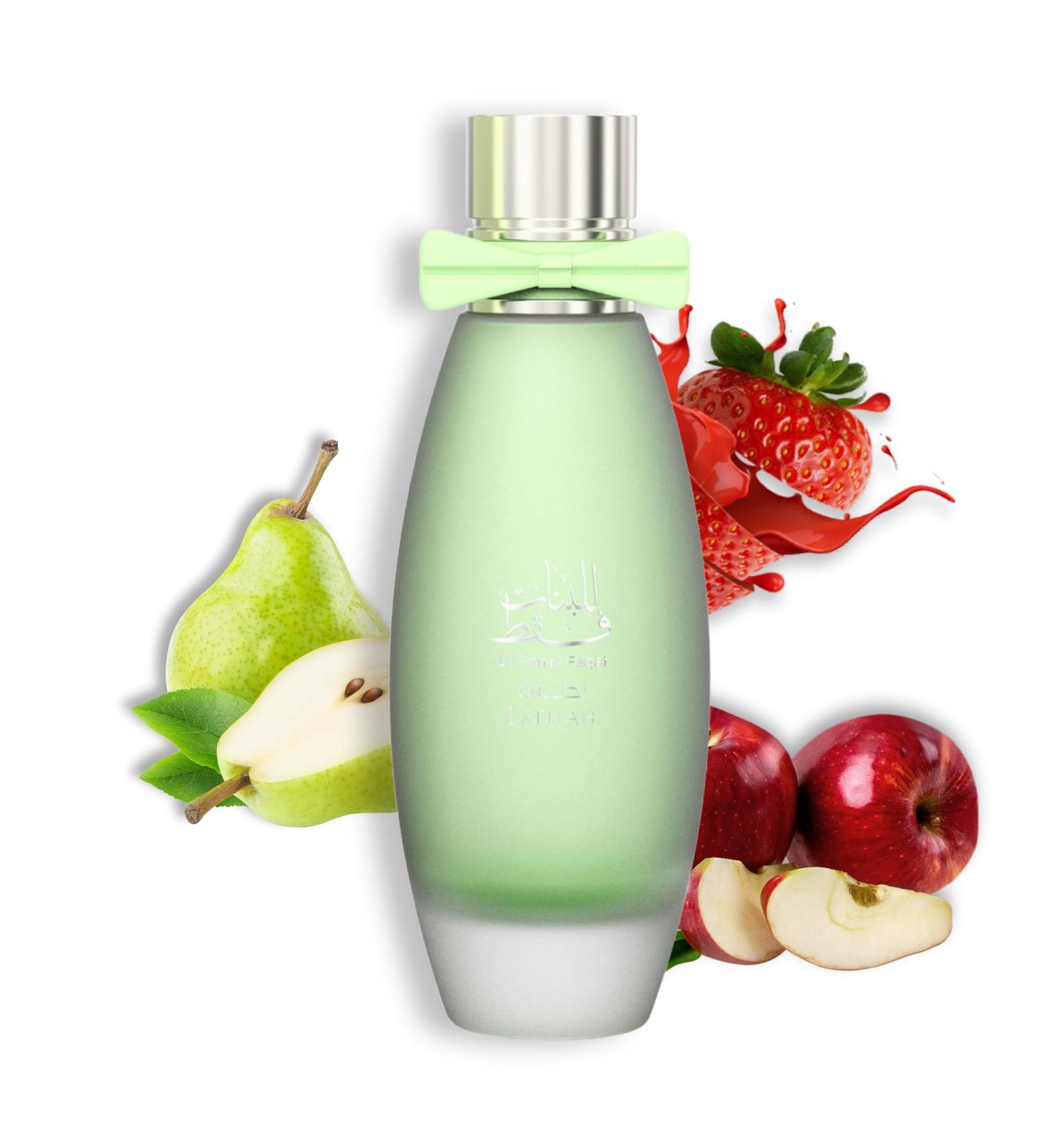 Lil Banat Faqat Latifah - Alcohol-Free Acqua de Parfum for Women | Sweet Fruity Floral Fragrance | Arabian Perfumes from Dubai 3.2 Fl. Oz. - Buy Online on GoSupps.com