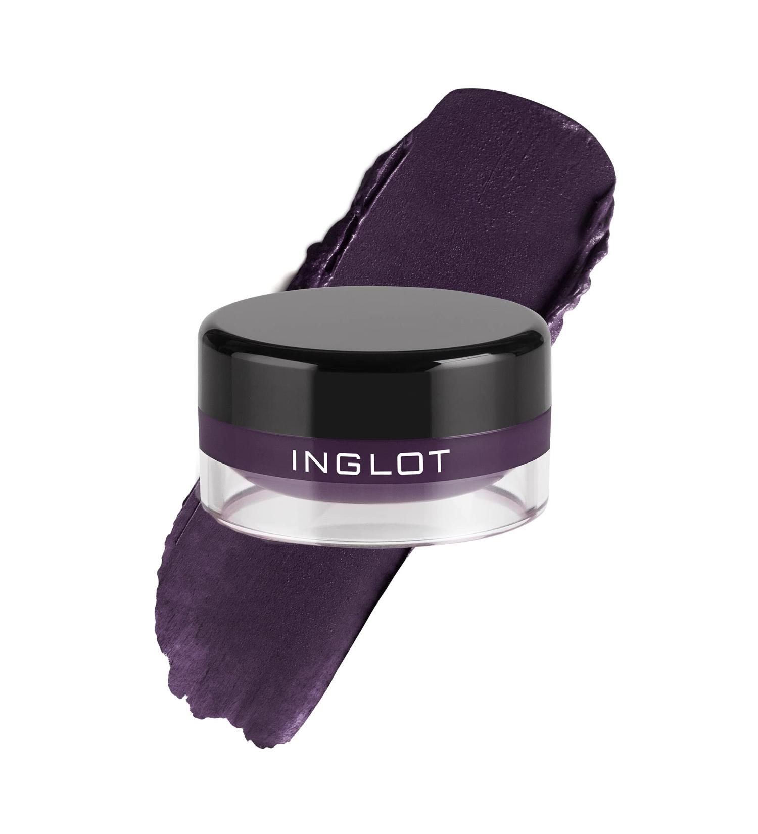 Inglot Matte Eyeliner Gel 75 - Dark Purple | Long-lasting Formula - Buy Online on GoSupps.com