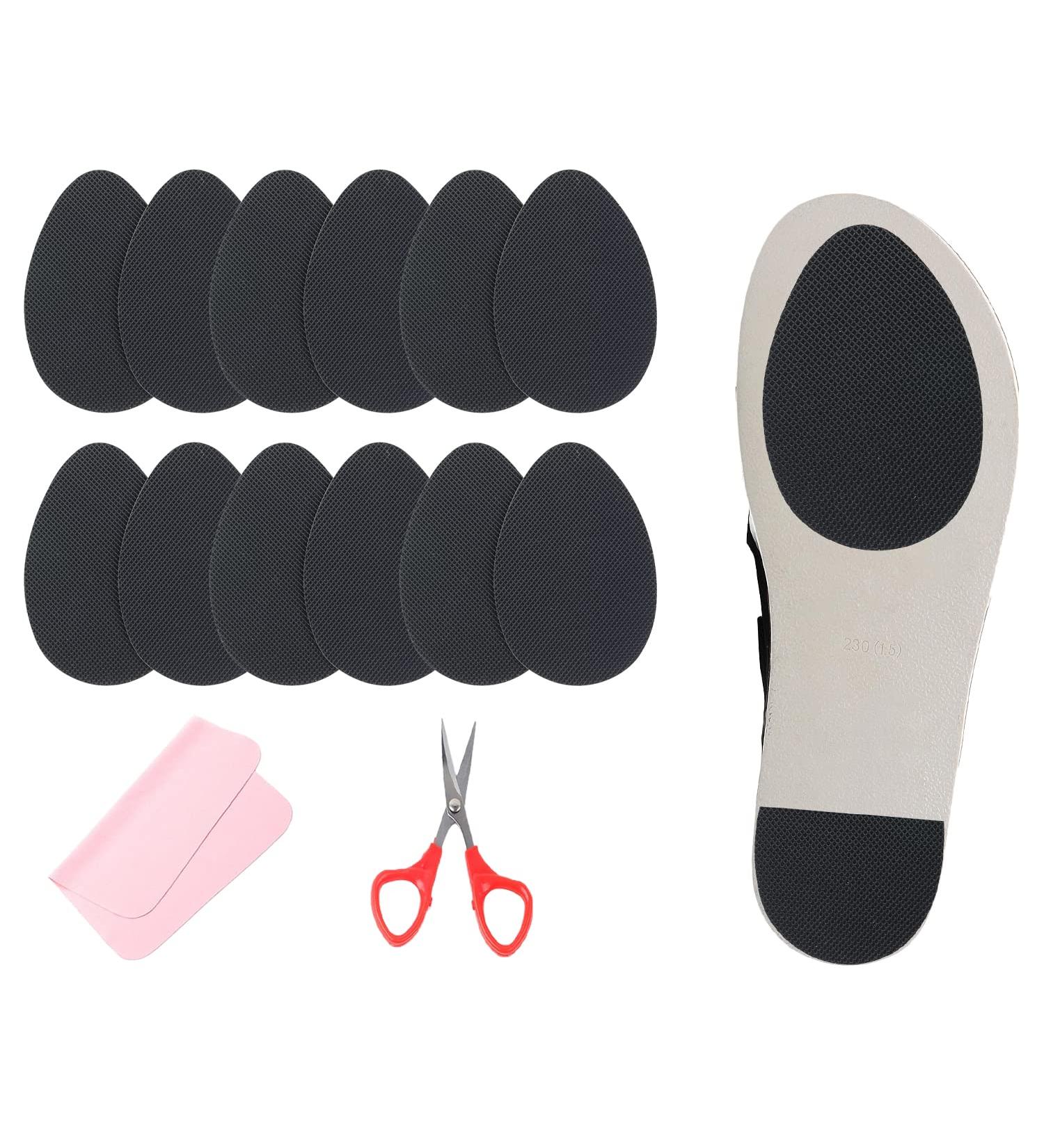 Non-Slip Shoe Pads Set | Self-Adhesive Grips for High Heels | 12 pcs Anti-Slip Foot Grips | Noise Reduction Technology - Buy Online on GoSupps.com