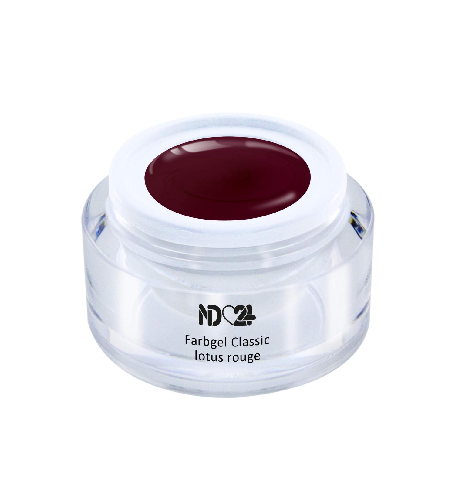 Buy UV LED Color Gel - Gel Classic Lotus Rouge - Studio Quality Red Gel - Made in Germany - 5ml International Shipping - Buy Online on GoSupps.com