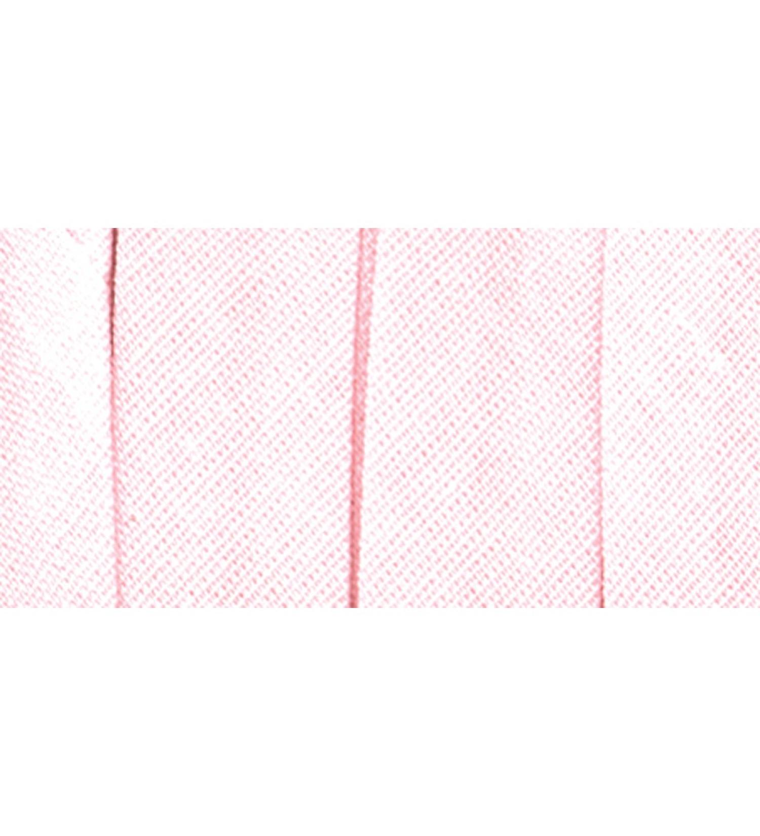 Wrights Single Fold Bias Tape 1/2 X4yd  Light Pink