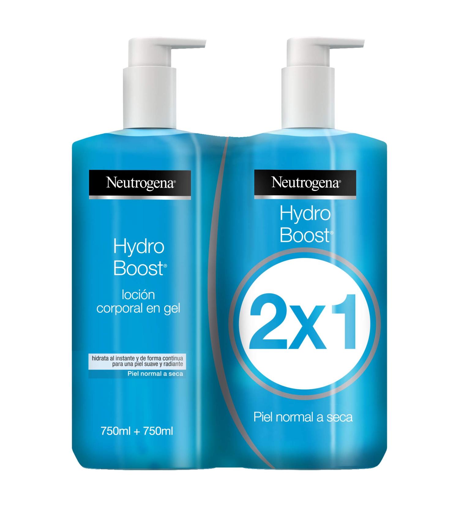 Hydro Boost Body Lotion Gel 2 x 750 ml - Hydrating Lightweight Moisturizer for All Skin Types - International Shipping Available - Buy Online on GoSupps.com