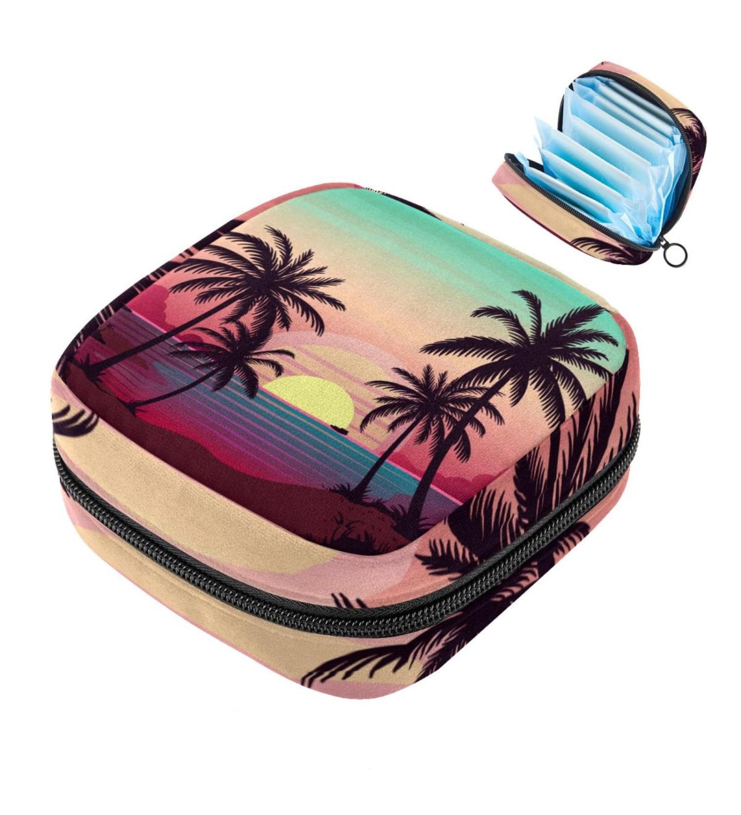 Portable Storage Bags for Women's Bandages & Menstrual Pads - Multi-Colored Holders for School & Office - Buy Online on GoSupps.com