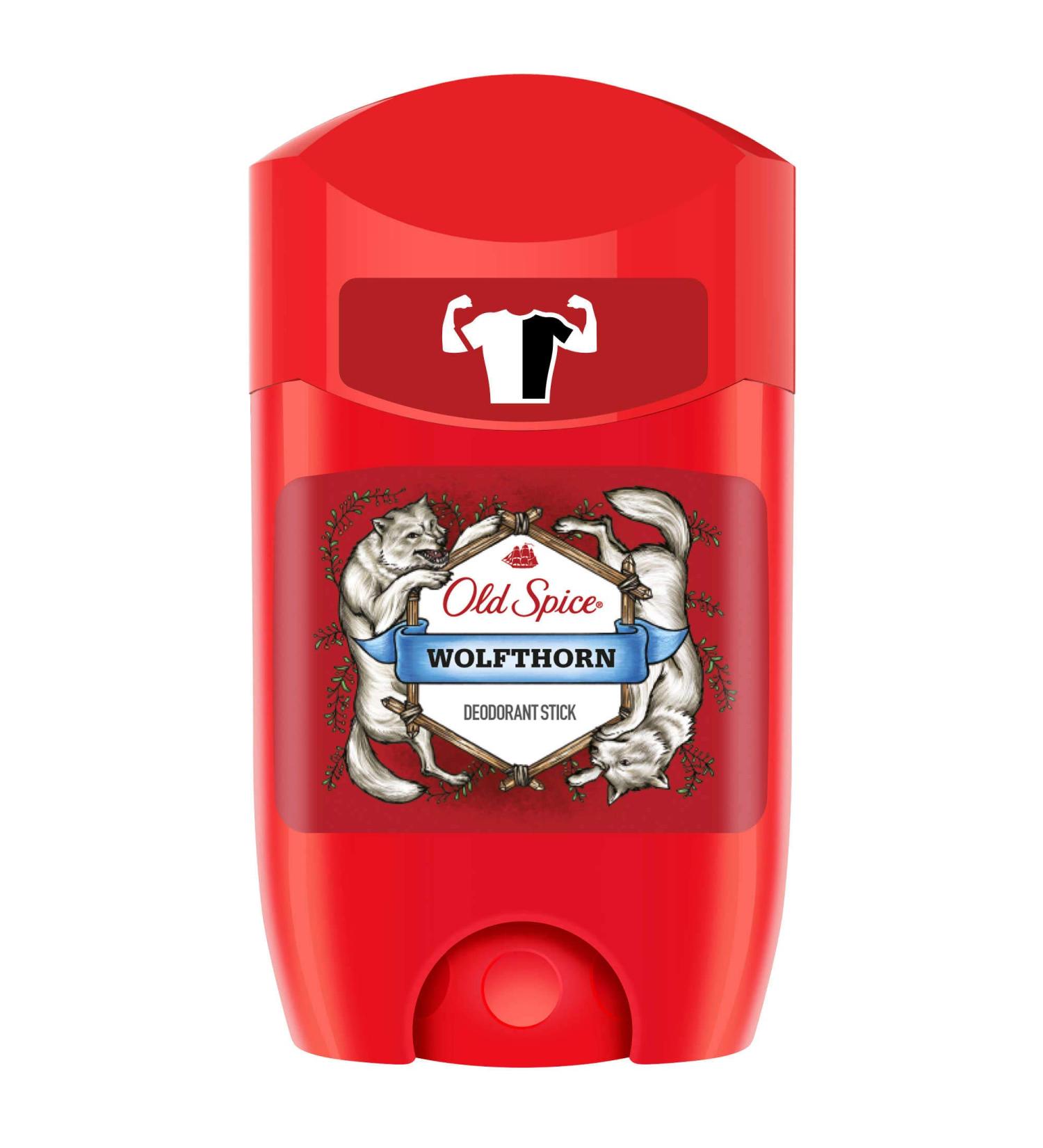 Old Spice Wolfthorn Deo Stick 50ml - Long-lasting Scent for Men - Buy Online on GoSupps.com
