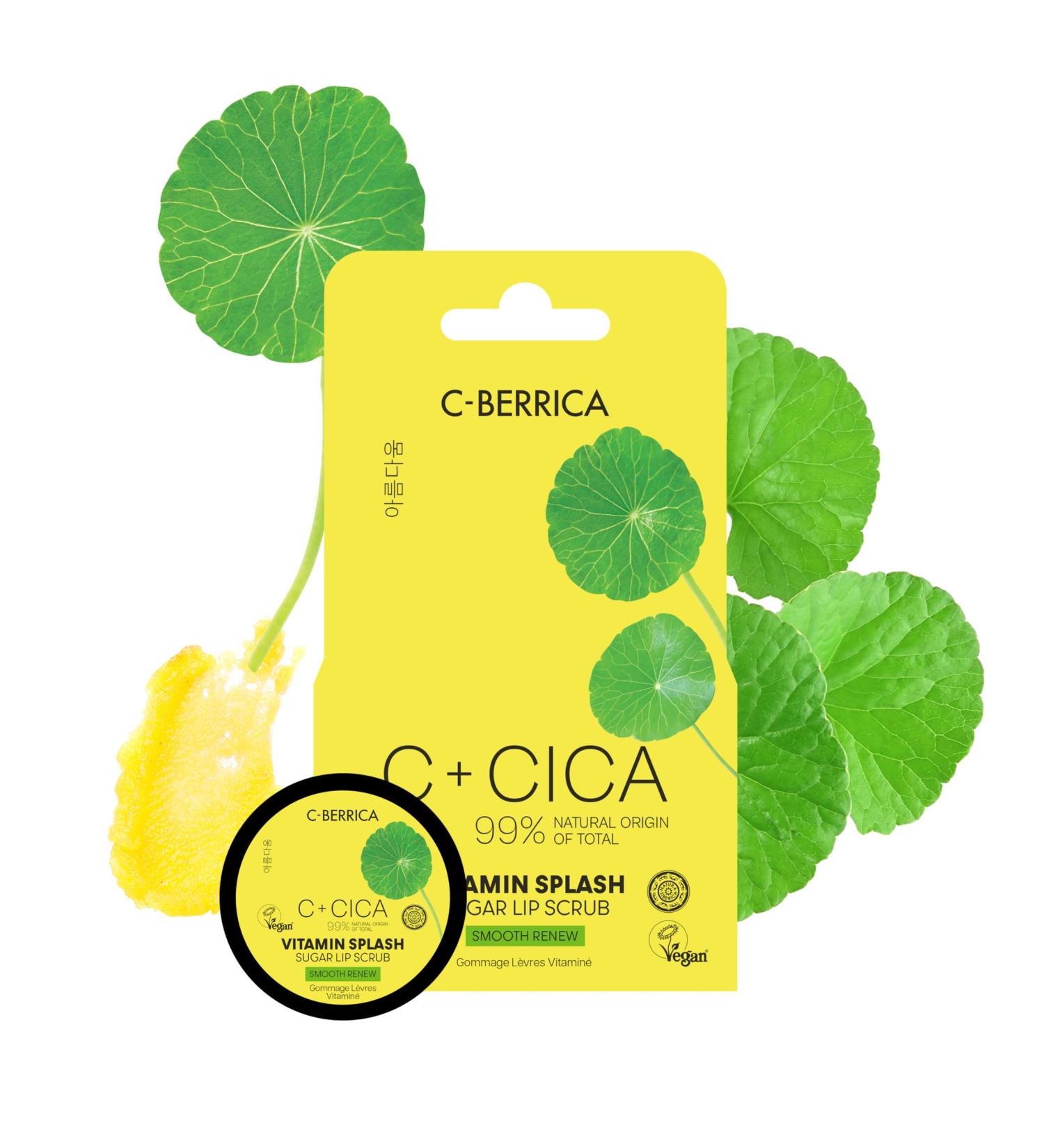 Natura Siberica CICA C-BERRICA Vitamine Splash Sugar Renew Lip SCRUB Smooth Renew 10 ml