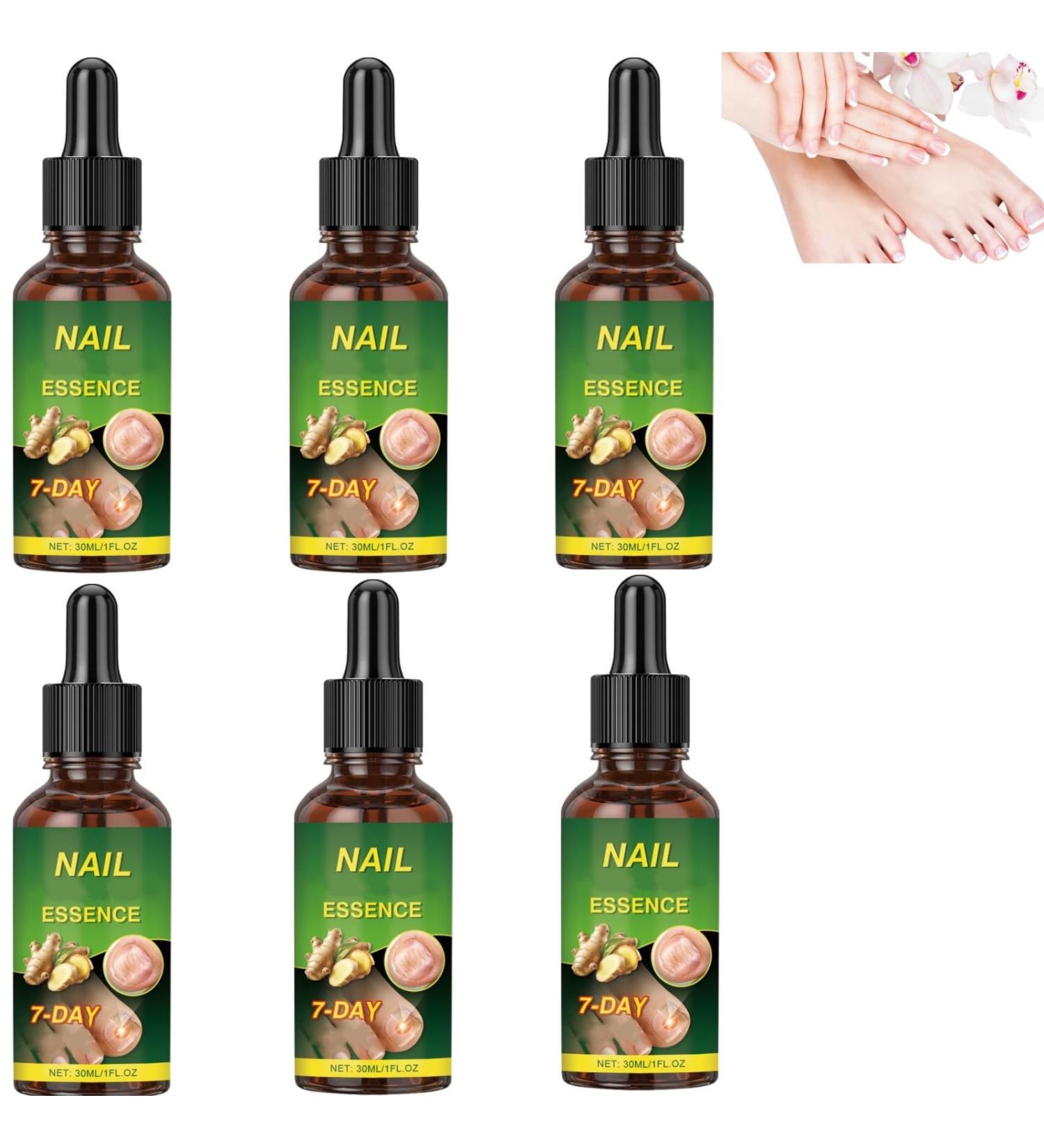 Essence pour les ongles l'huile de racine de gingembre - S rum pour un tat sain des ongles un renforcement et une brillance une cuticule hydratante une utilisation douce (6pcs) - Buy Online on GoSupps.com