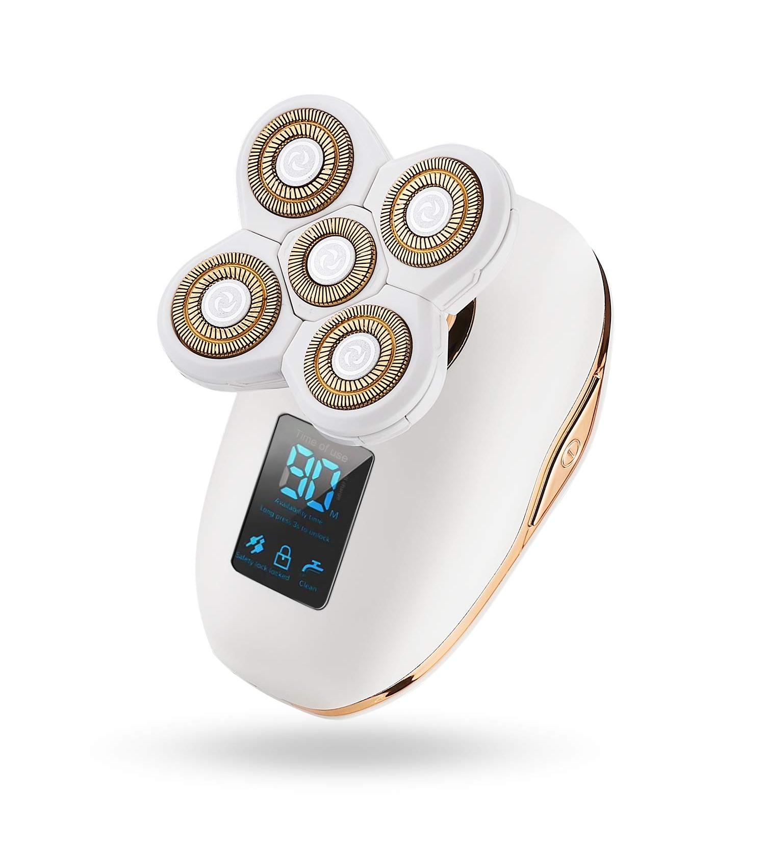 Electric Razor for Women & Men - Painless Hair Removal for Face, Body & Bald Head - Cordless Wet Dry Shaver with USB Recharge - Waterproof Bikini Trimmer - Buy Online on GoSupps.com