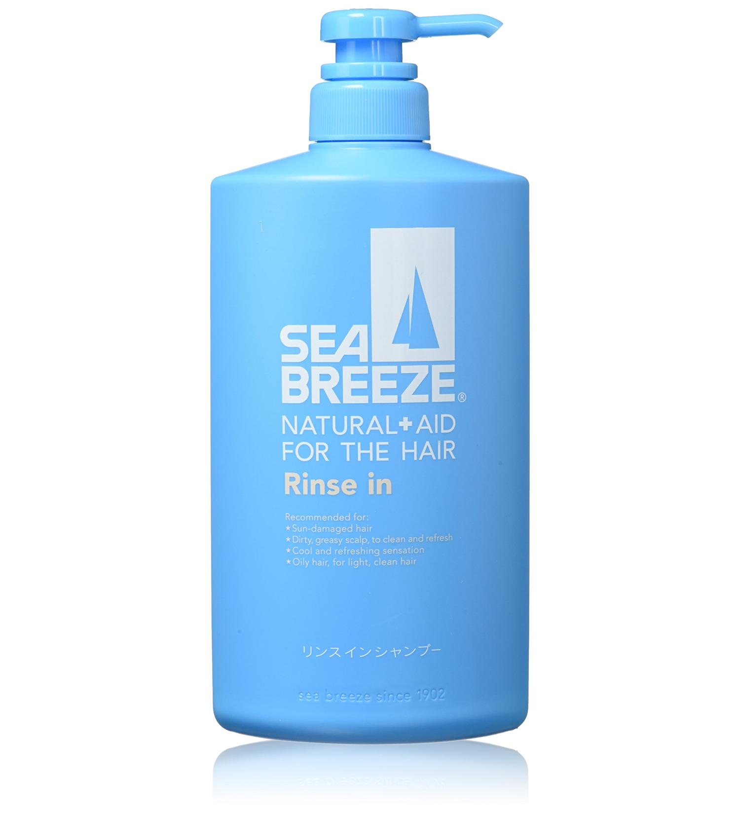 Shiseido SEA BREEZE Hair Care Shampoo Rinse-in-Shampoo 600ml - Buy Online on GoSupps.com