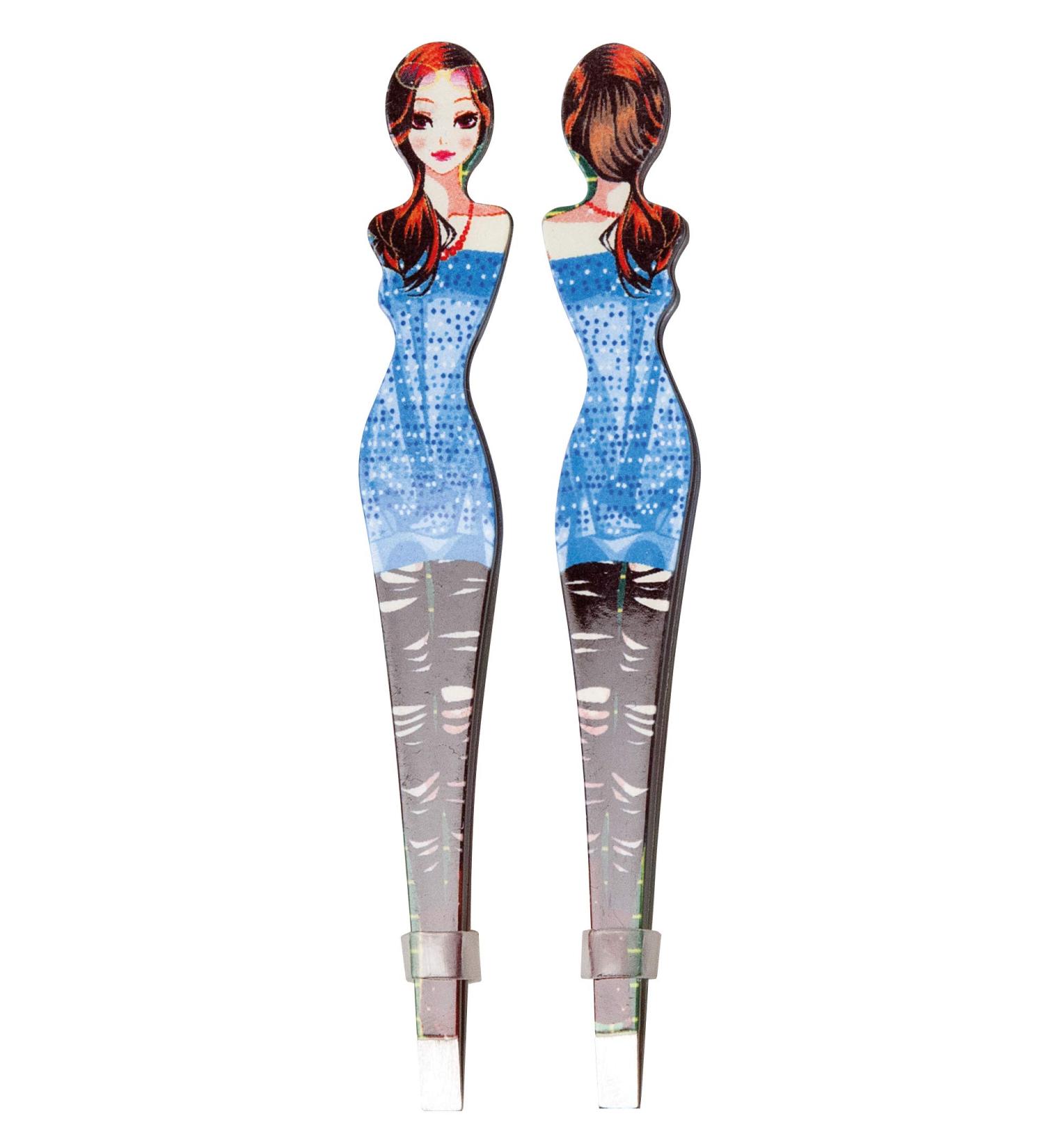 TITANIA Doll Tweezers - Rustproof Straight Design 9.5 cm 2 Styles Skin Card - International Shipping Available - Buy Online on GoSupps.com