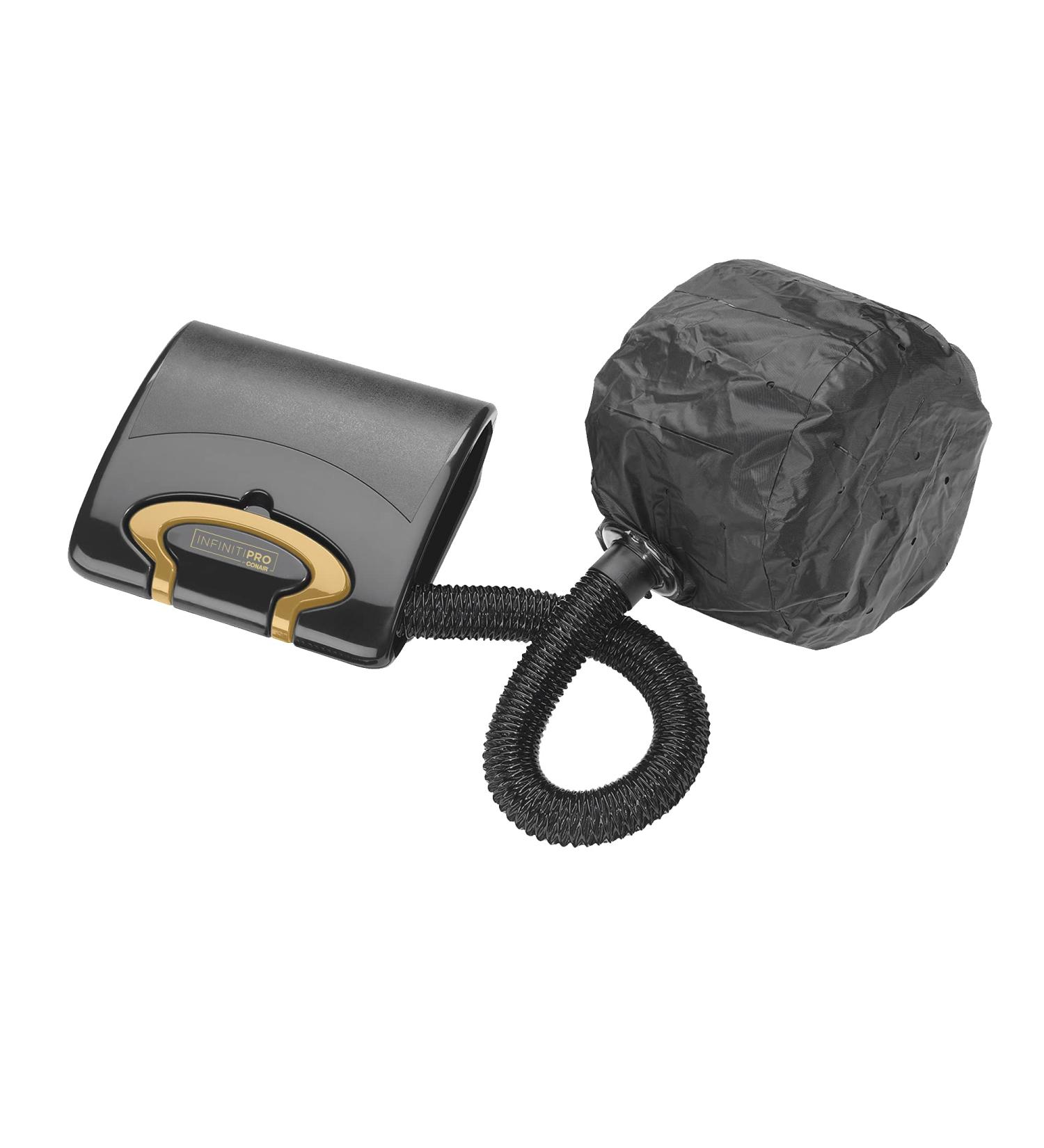 INFINITIPRO BY CONAIR Gold Bonnet Hair Dryer - Soft & Portable Black Style - Buy Online on GoSupps.com