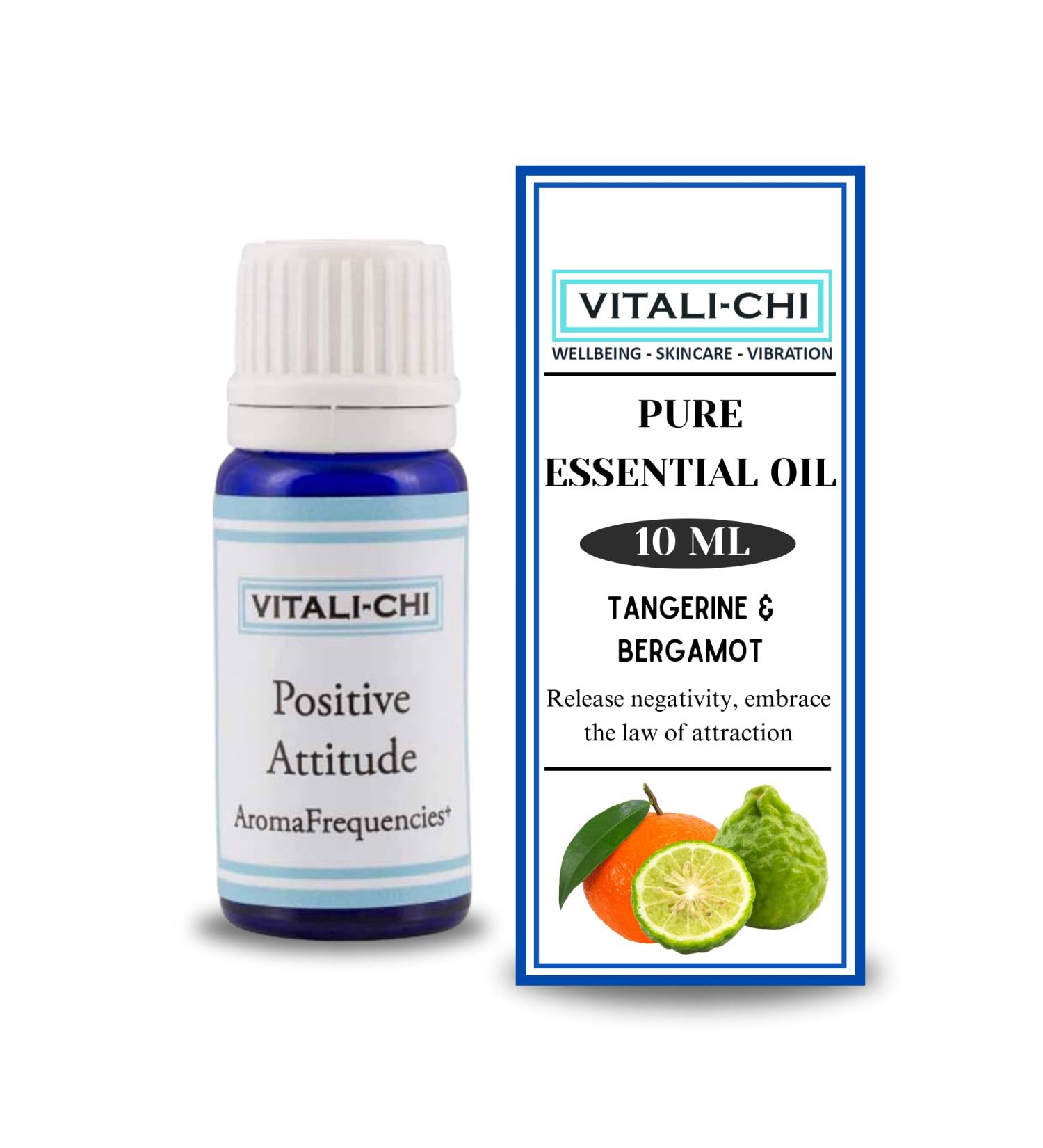 VitaliChi Positive Attitude AromaFrequency Boosts Confidence Energizes Body & Mind Keeps Away Negativity Helps Communicate Express Better 10ml - Buy Online on GoSupps.com