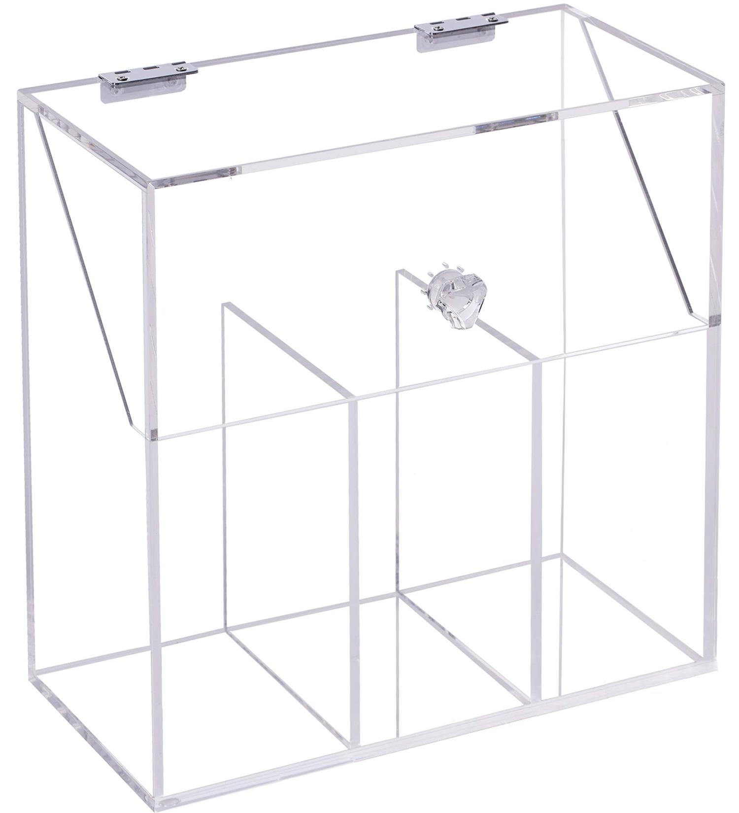 FOOCORDDY Clear Acrylic Makeup Brush Holder with Lid - Large Capacity Cosmetic Storage Organizer for Vanity - Buy Online on GoSupps.com