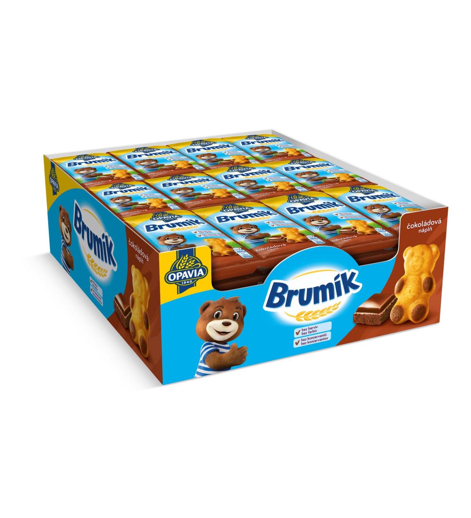 Kolonada OPAVIA Brum k with chocolate filling 48 x 30 g