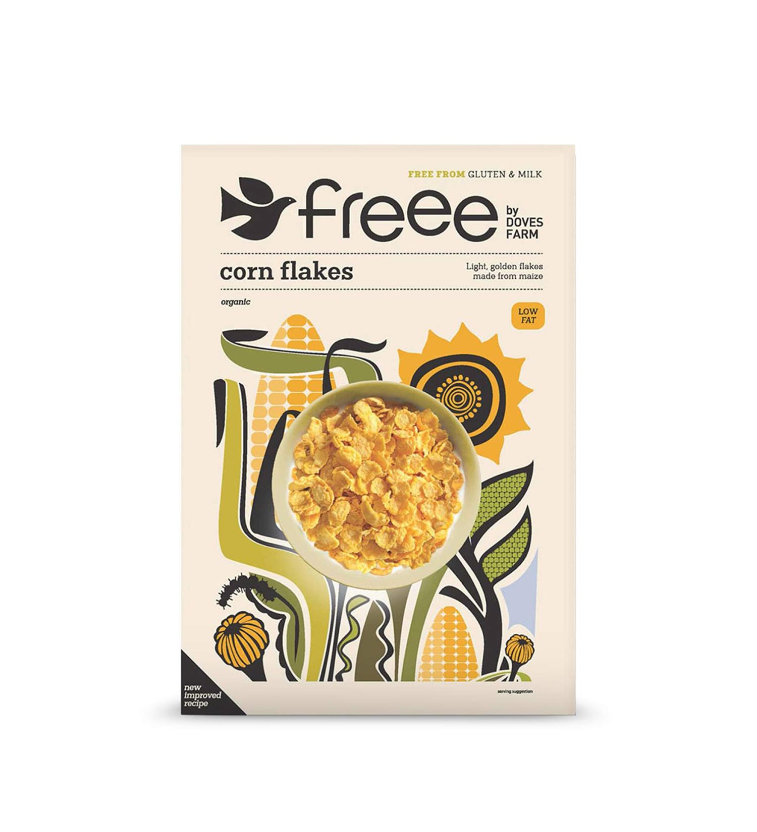Dpves Farm Corn Flakes 5 x 325 grams (UK) - Buy Online on GoSupps.com