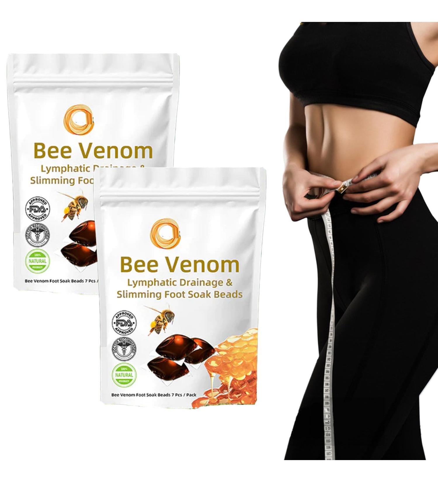Diapason Bee Venom Lymphatic Drainage & Slimming Foot Soak Beads 2025 New Bee Venom Foot Soak Aprolo Detoxingherbs Cleansing Foot Soak Beads Healthy Fast Shape & Cleanse Body Relief Relax (14pcs) - Buy Online on GoSupps.com