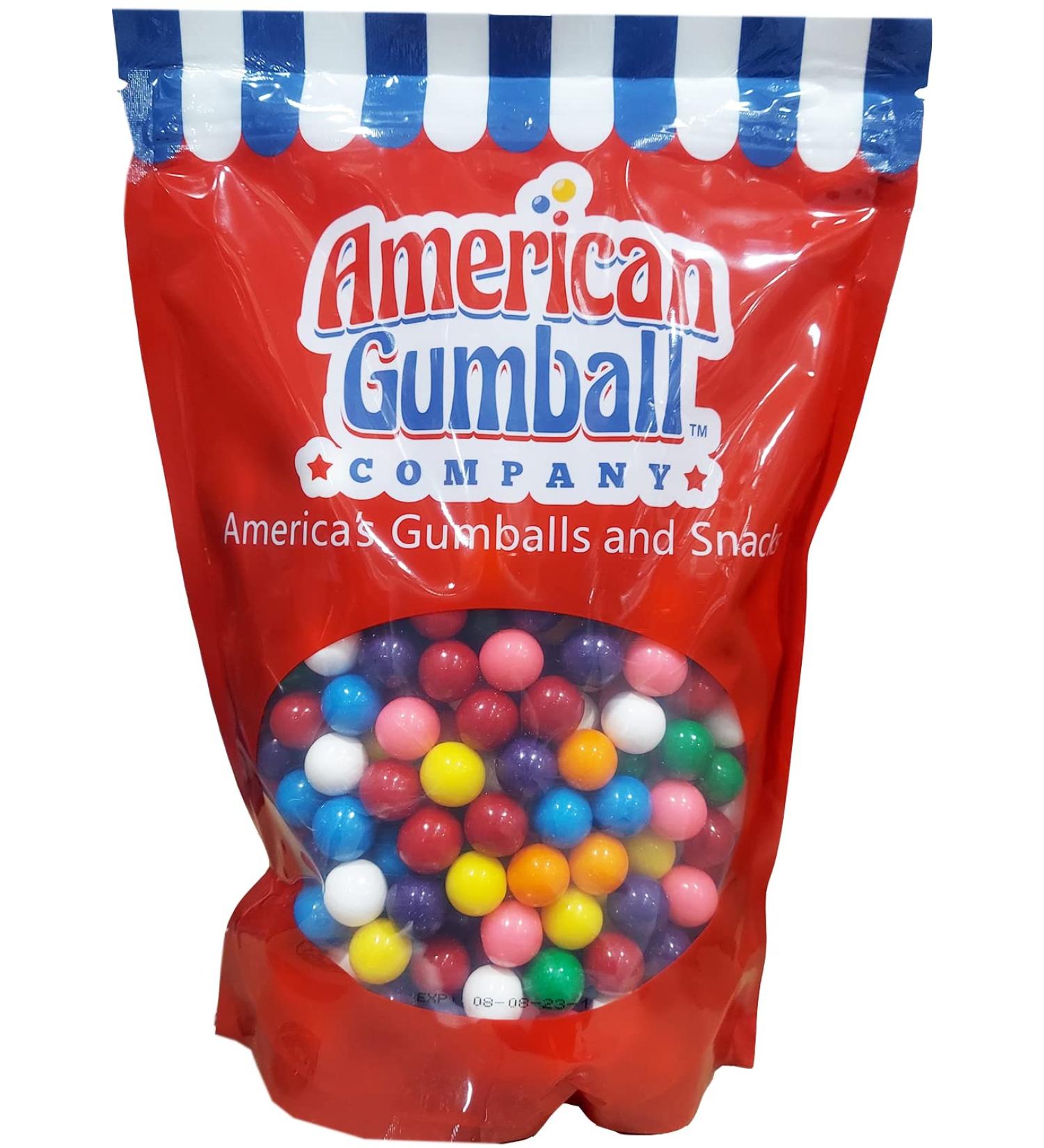 American Gumball Company Assorted Refill Gumballs 2lb Bag - Small .62 Gumballs for Machine - Buy Online on GoSupps.com