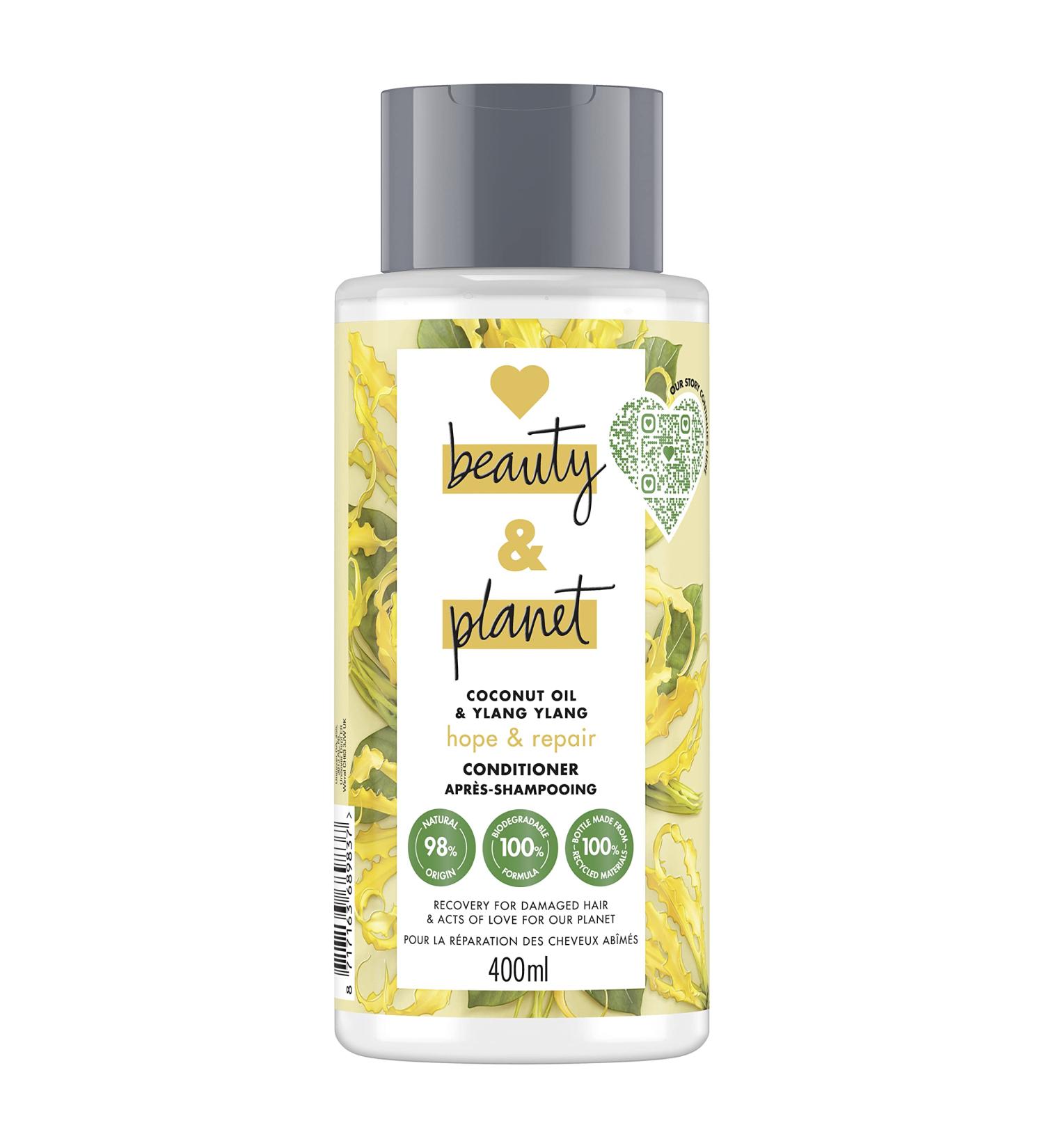 Love Beauty and Planet Repair Shampoo | Nourishing Vegan Formula for Damaged Hair | 400ml - Buy Online on GoSupps.com