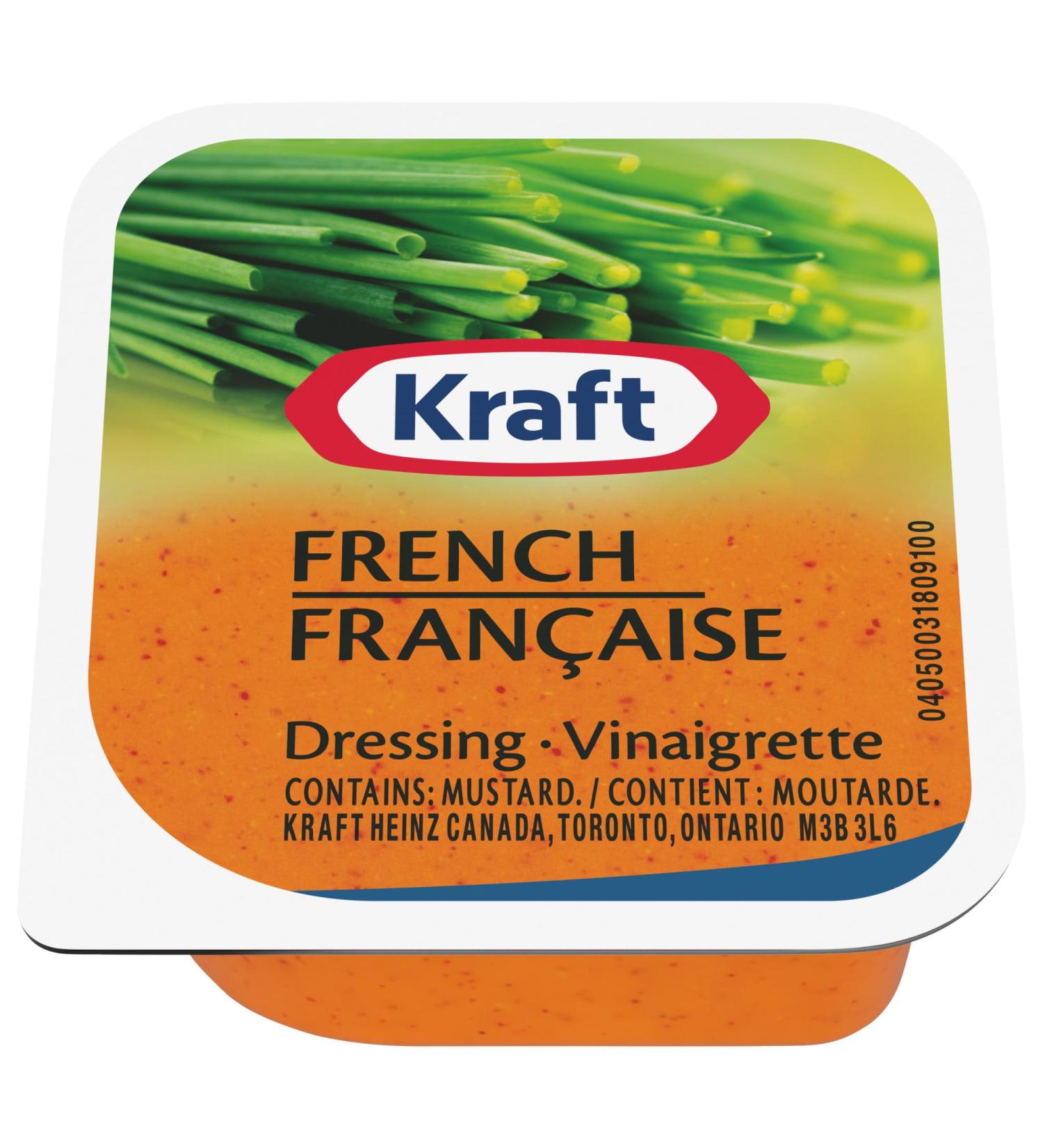 Kraft French Salad Dressing 3.6L (200 Dip Cups) - Buy Online on GoSupps.com