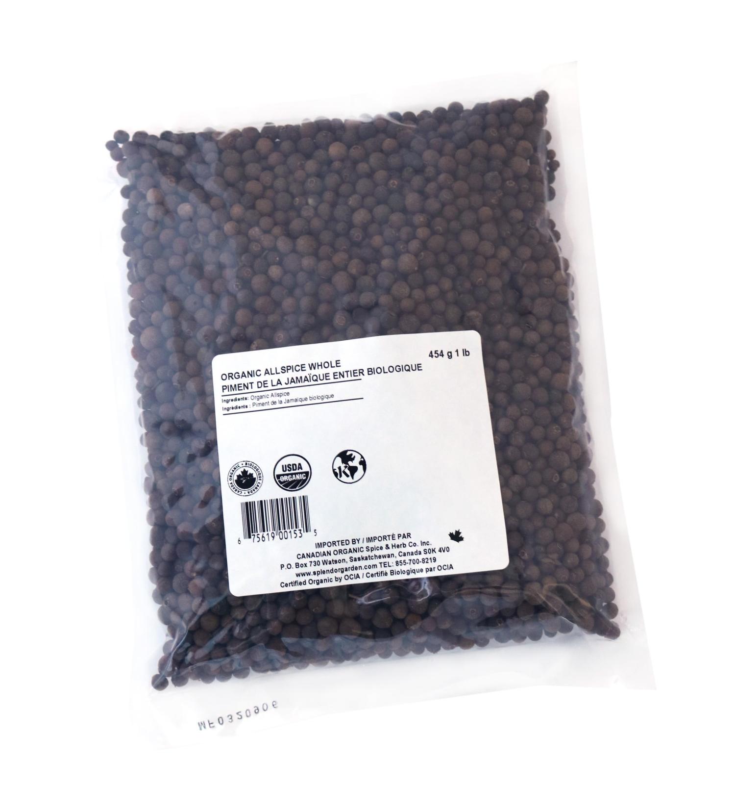 Splendor Garden Organic Allspice Whole - 454 g - Buy Online on GoSupps.com