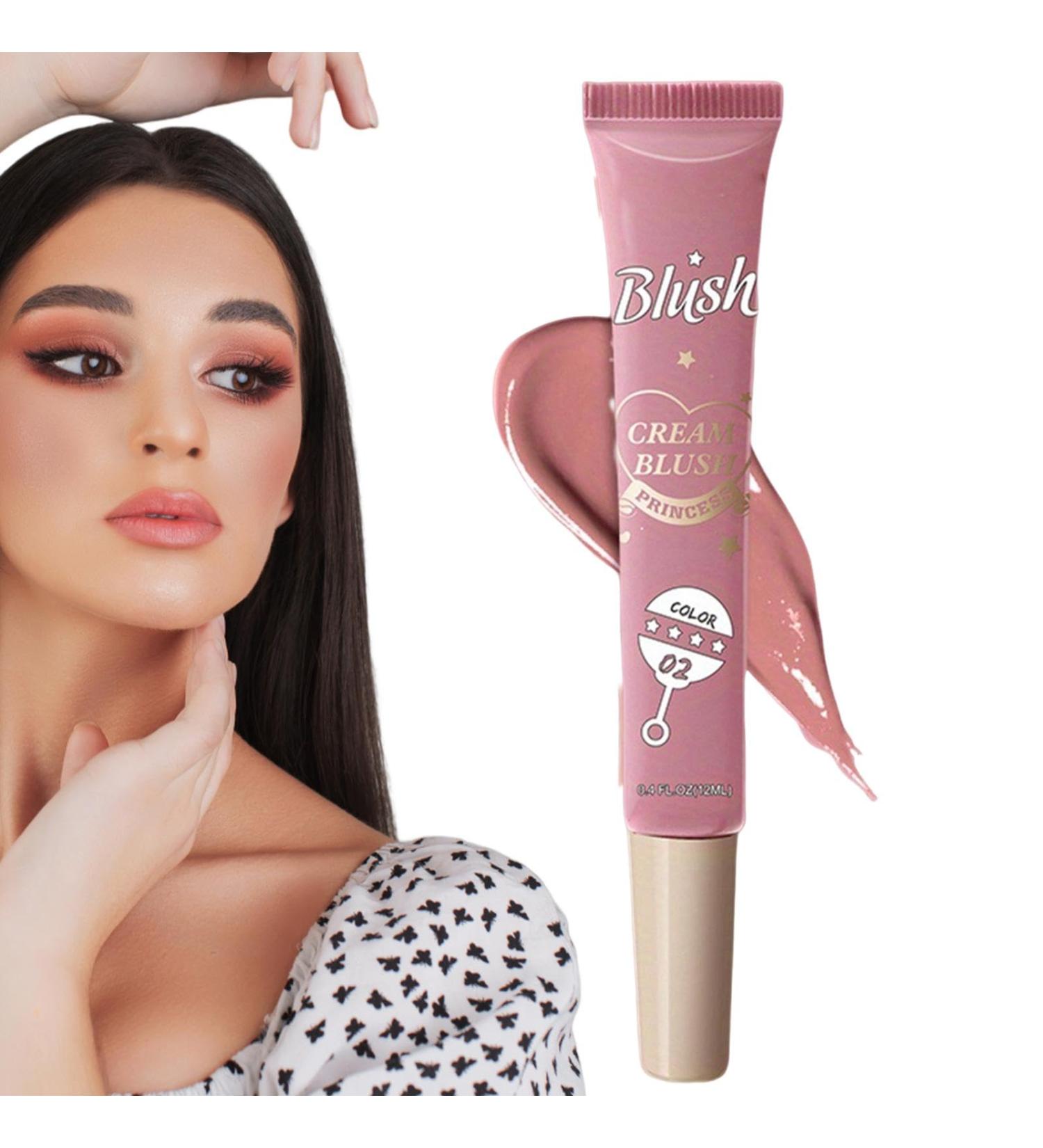  G n rique Cream Blush Cheeks Liquid Mousse Formula 4.84x0.98in Long Wearing Hydrating Tint Matte Natural Glow Finish Blendable Lightweight for Cheeks Lips Makeup - Buy Online on GoSupps.com